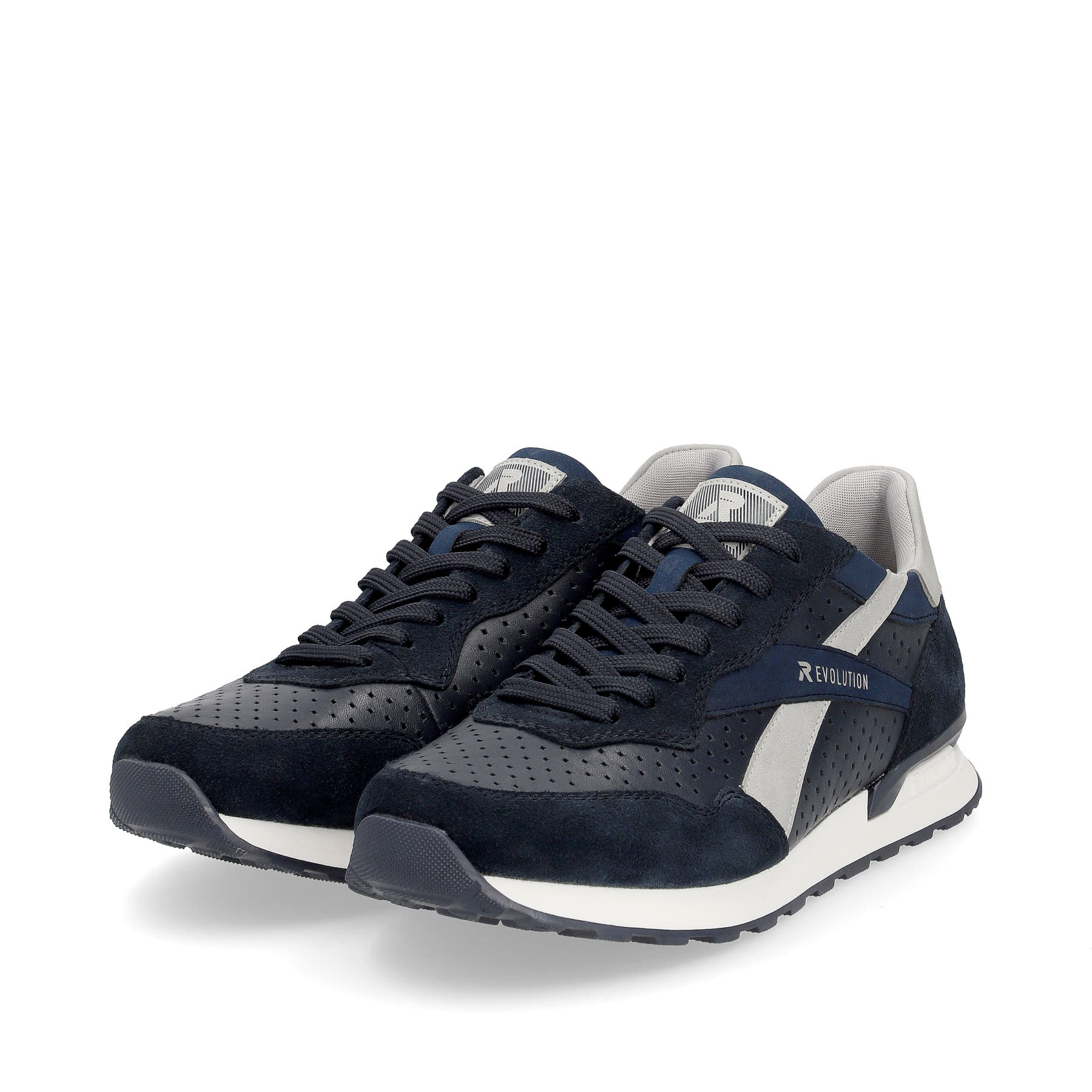 Rieker EVOLUTION Herren Sneaker dark-blue dusty-grey