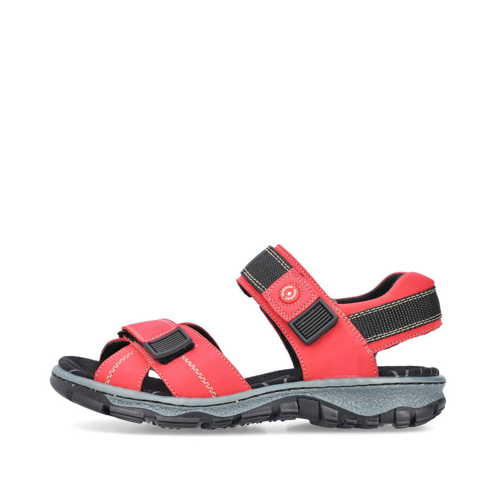 Rieker Damen Trekkingsandalen feuerrot