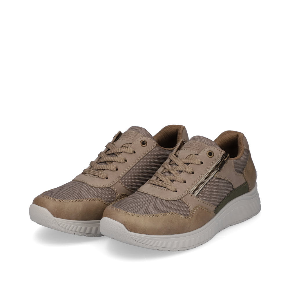 Rieker Herren Sneaker by Rieker beige-reinweiß