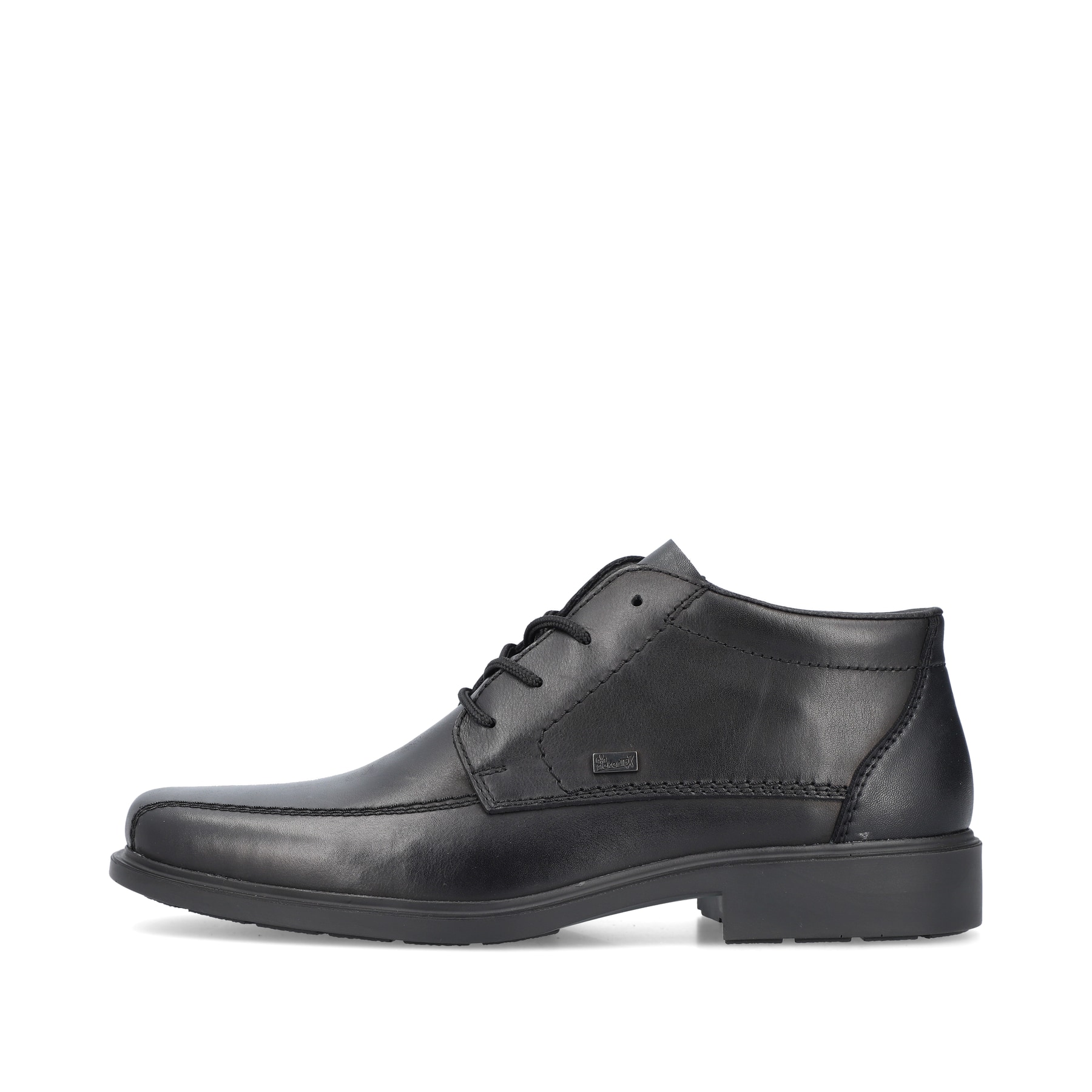 Rieker Herren Schnürschuhe glanzschwarz