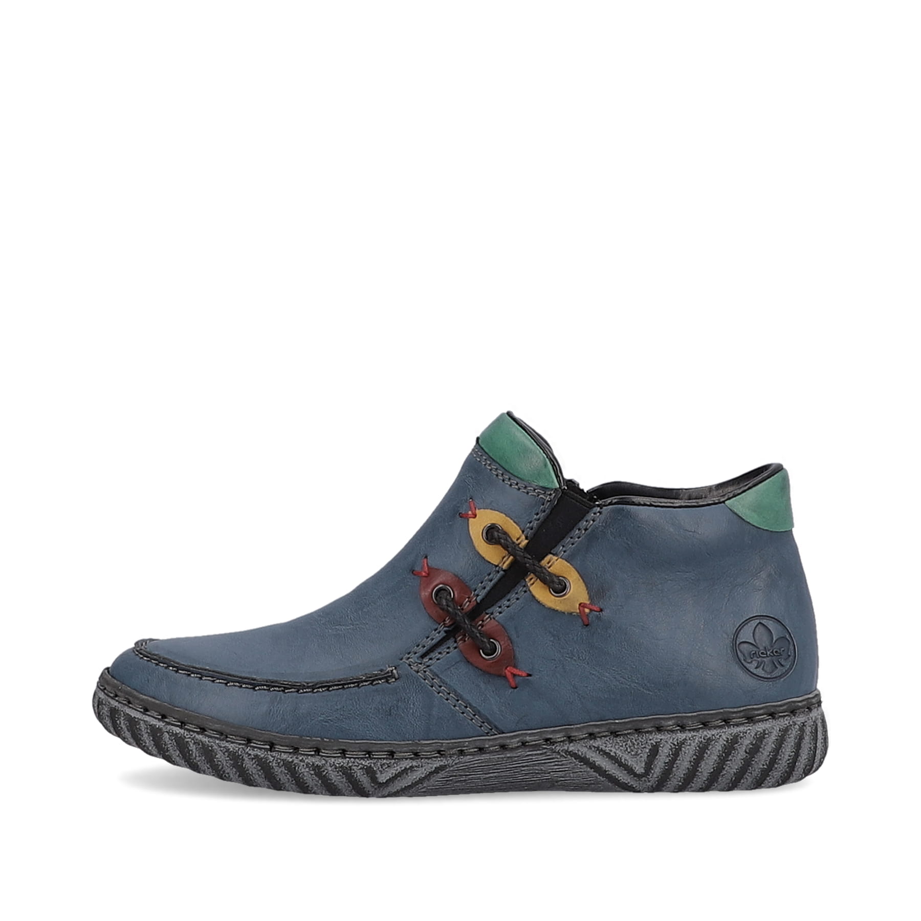 Rieker Damen Slipper pazifikblau