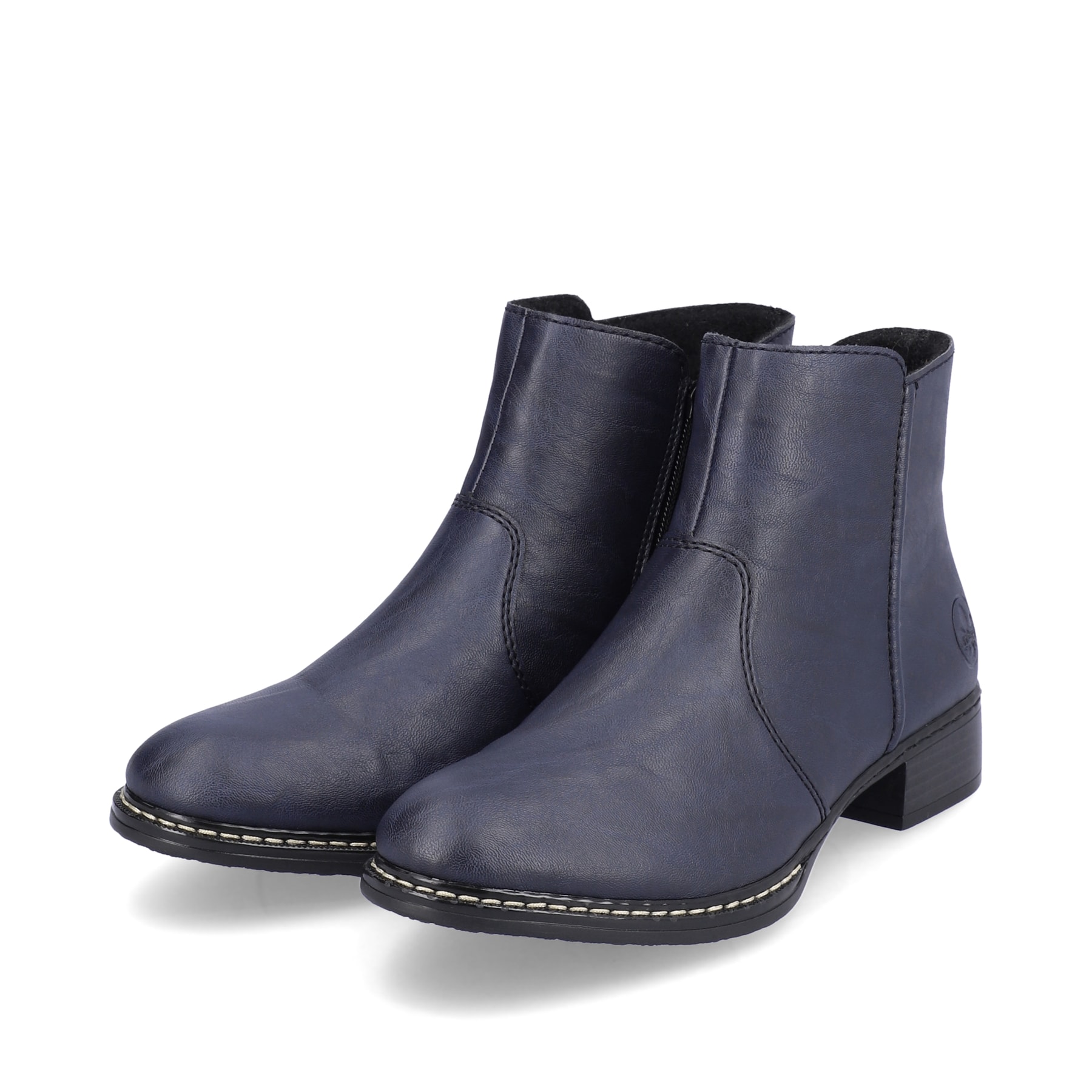 Rieker Damen Stiefeletten azurblau