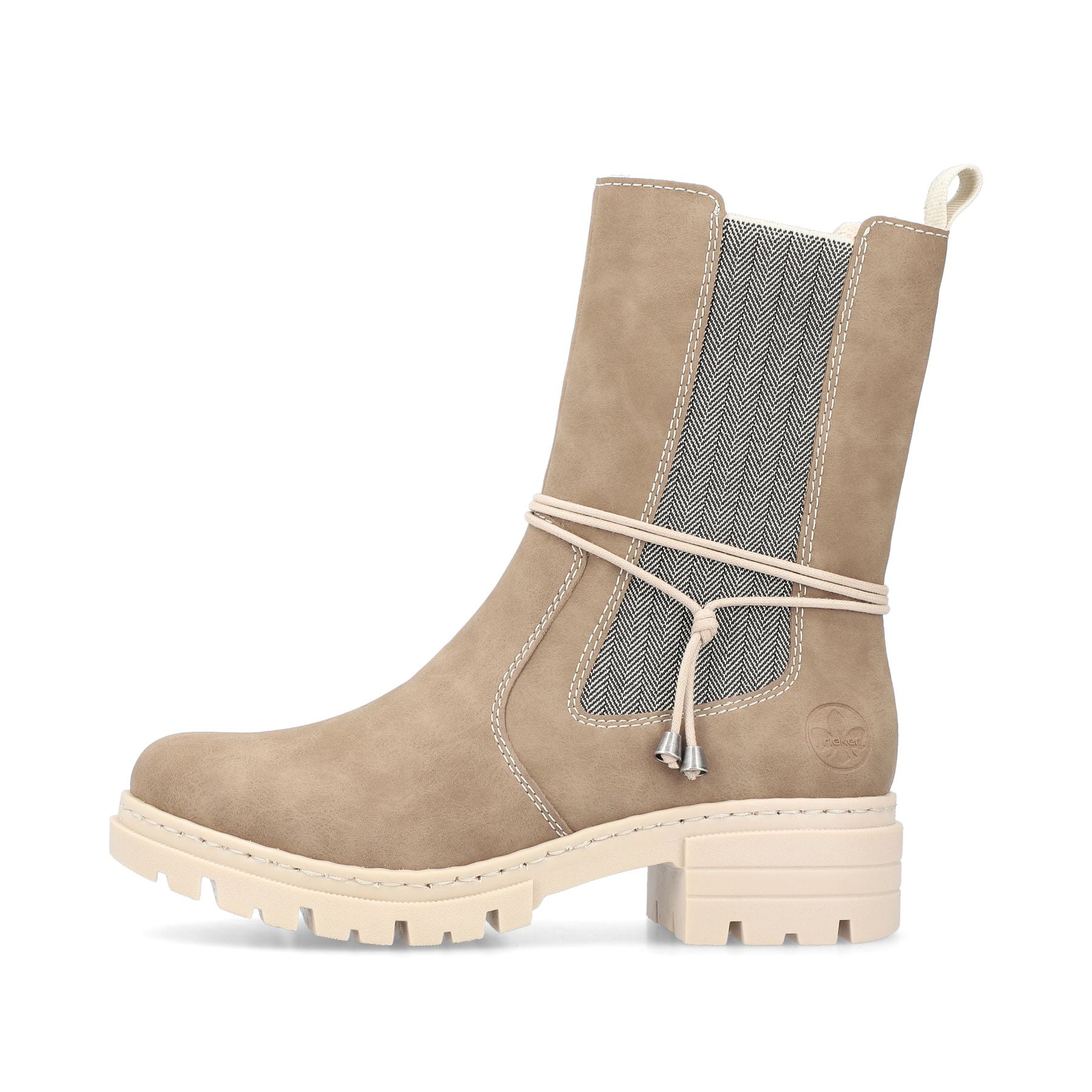Rieker Damen Kurzstiefel beigebraun