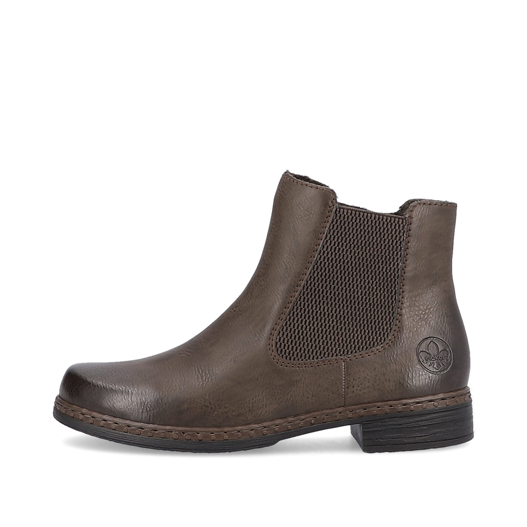 Rieker Damen Chelsea Boots nussbraun