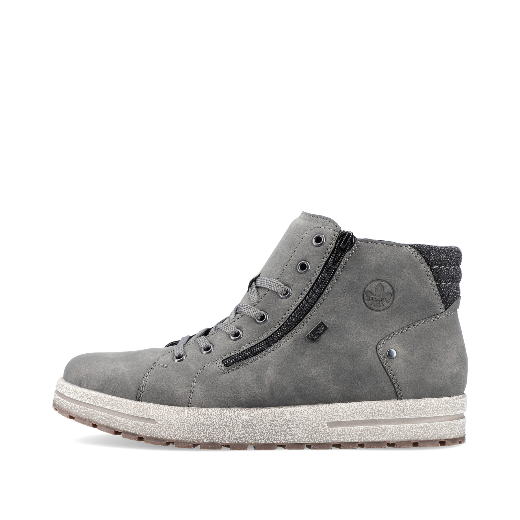 Rieker Herren Schnürstiefel platingrau