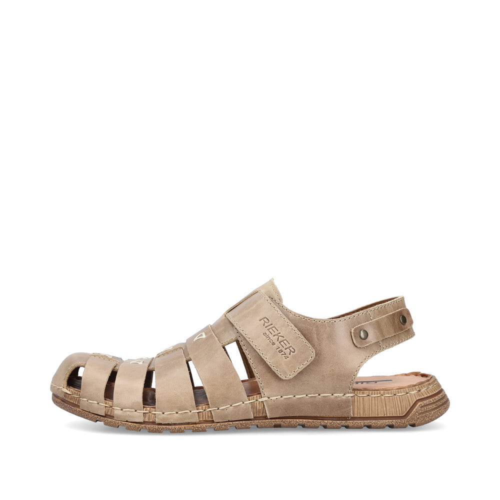 Rieker Herren Sandalen nussbraun