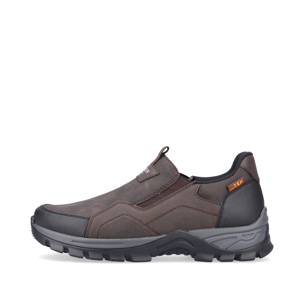 Rieker Herren Slipper espressobraun