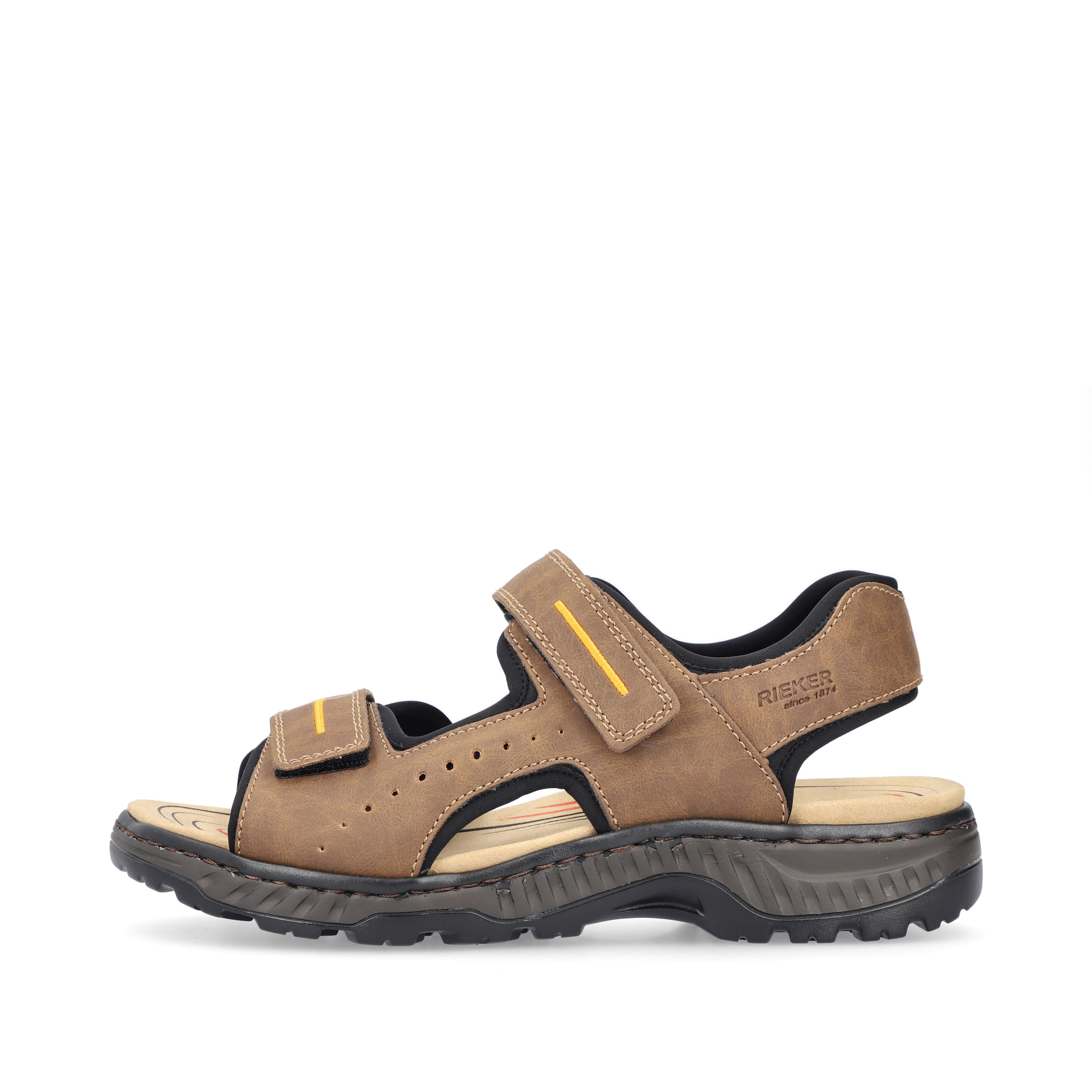 Rieker Herren Trekkingsandalen kaffeebraun