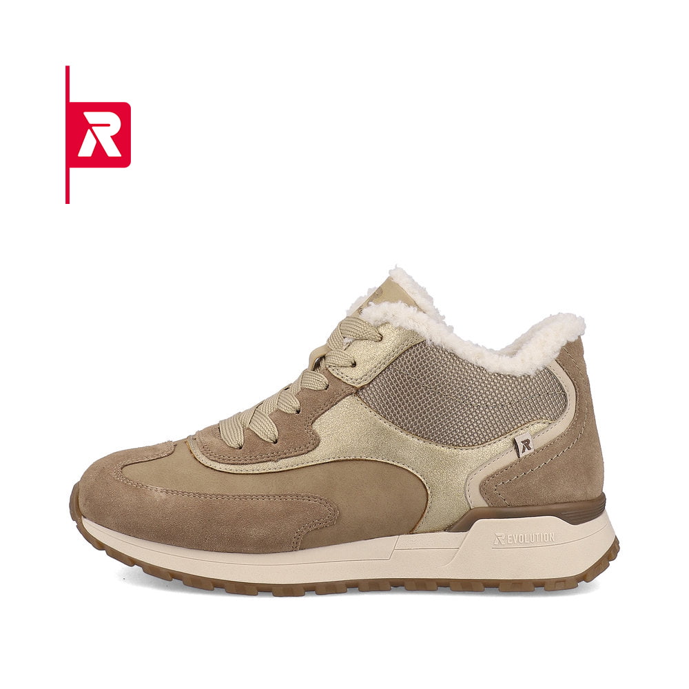 Rieker EVOLUTION Damen Sneaker champagner beige