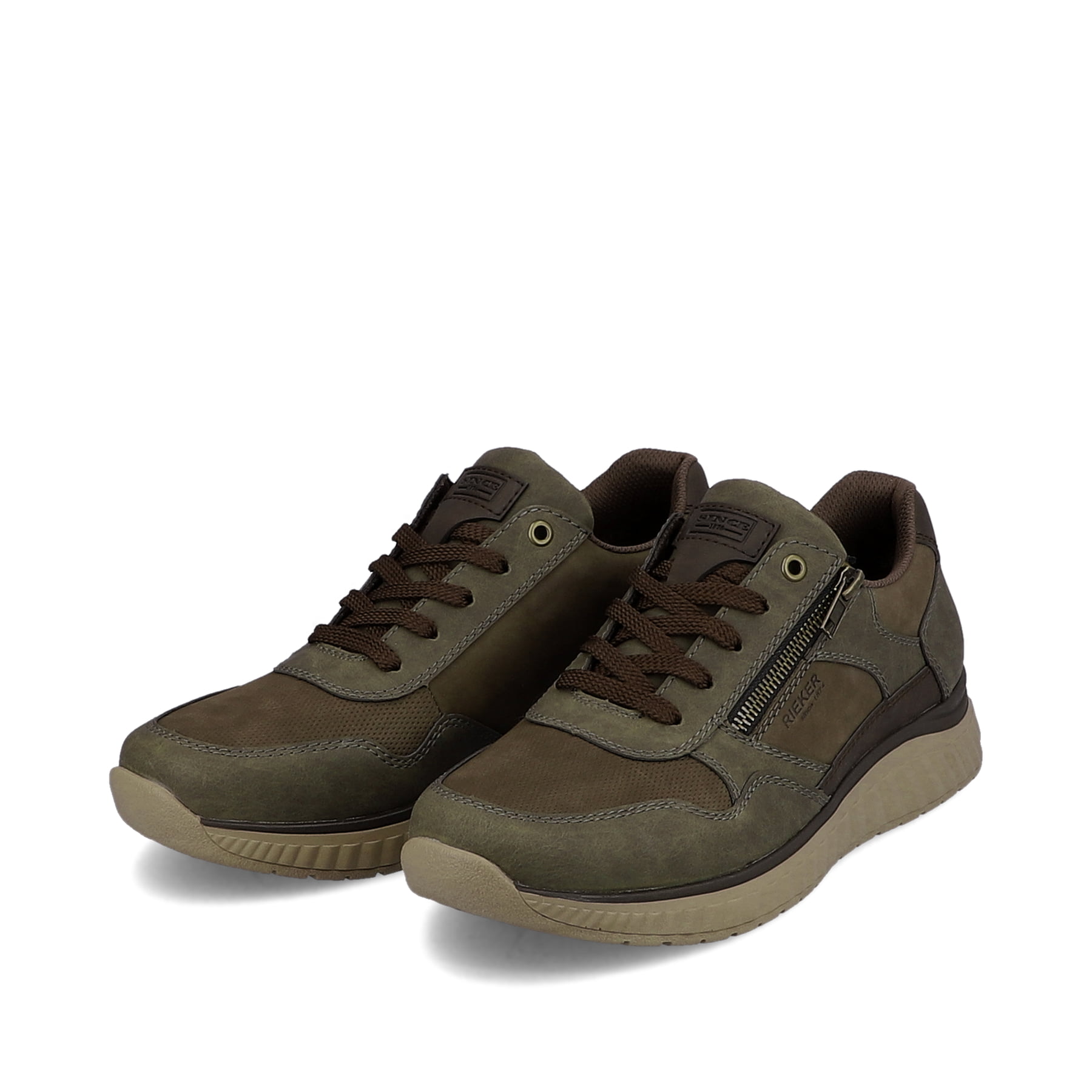 Rieker Herren Sneaker by Rieker armeegrün-olivbraun