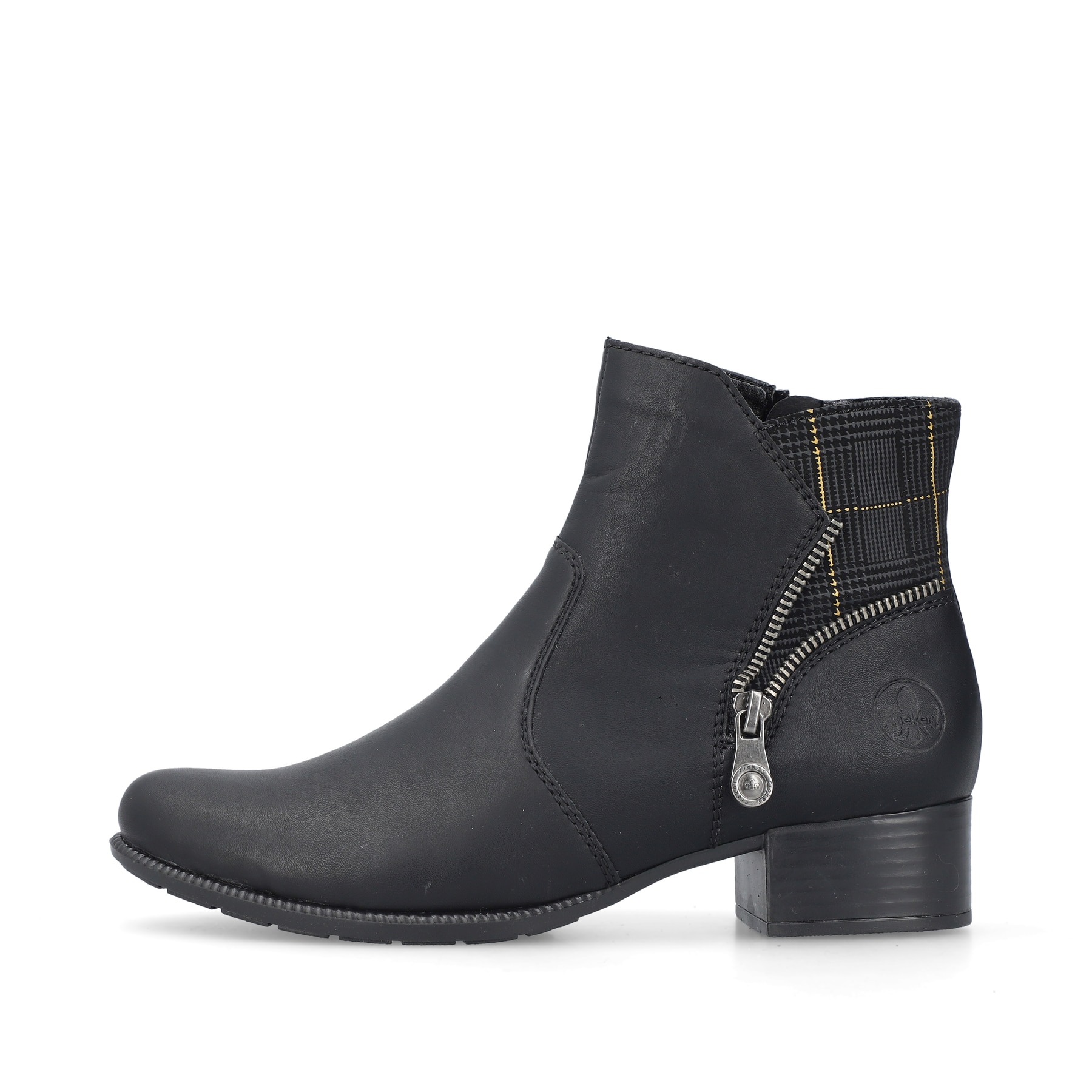 Rieker Damen Stiefeletten nachtschwarz