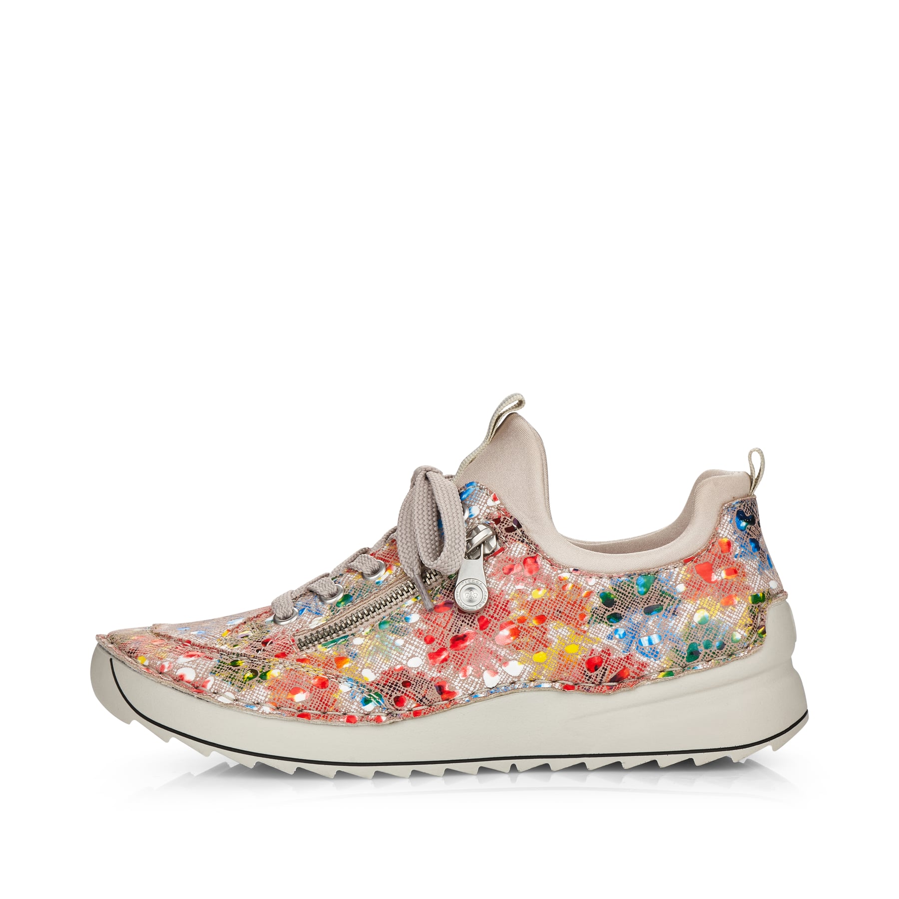 Rieker Damen Slipper multi-beige