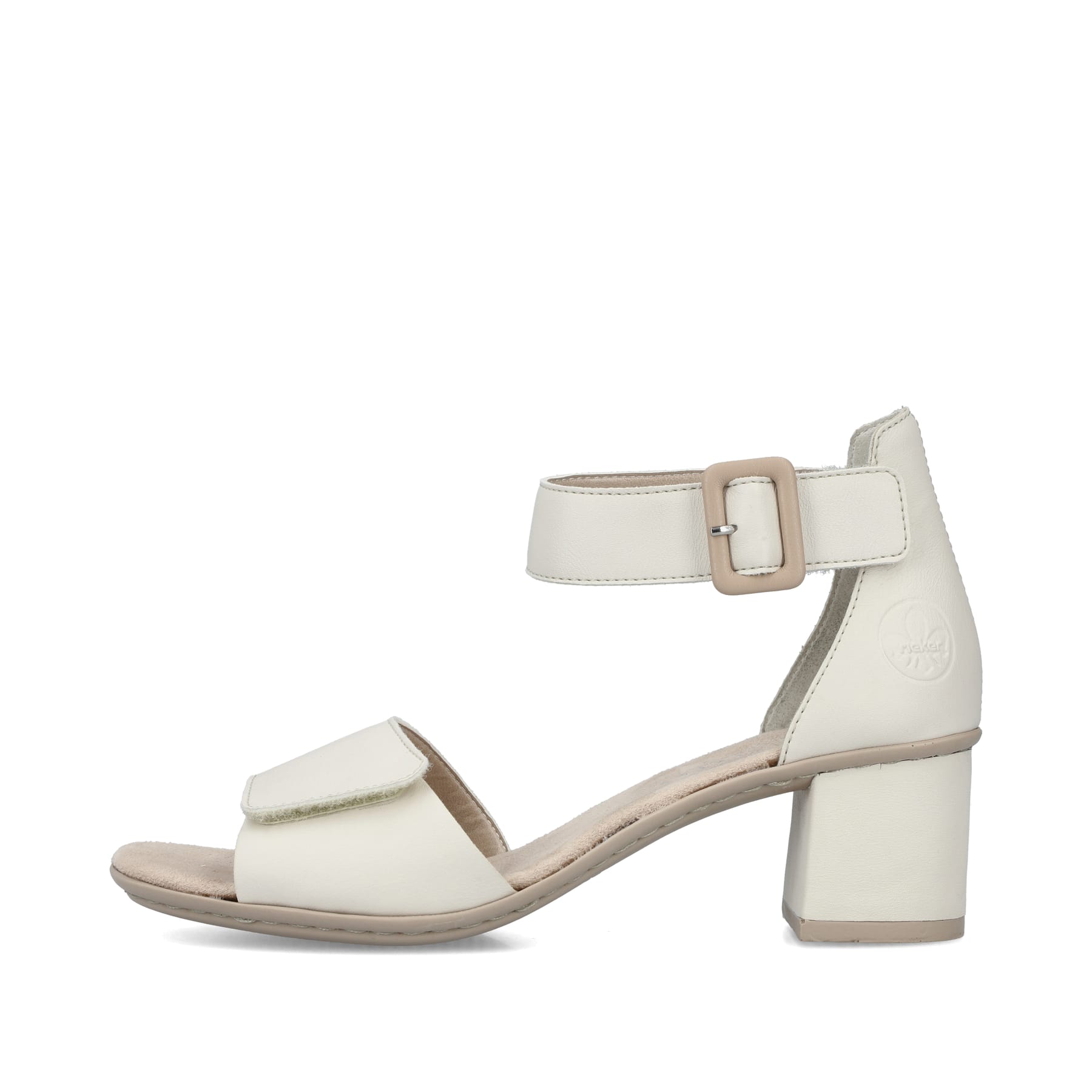 Rieker Damen Riemchensandaletten hellbeige