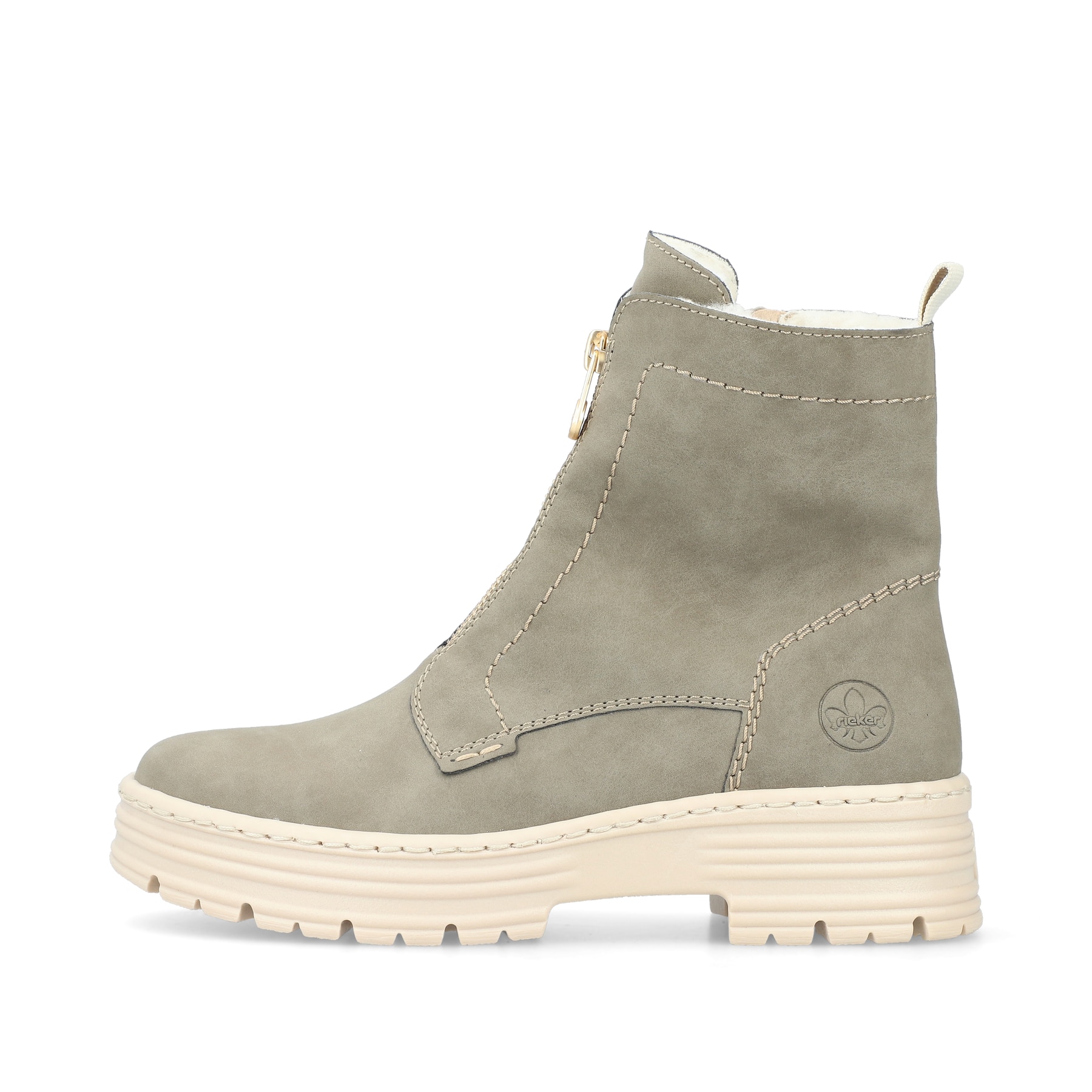 Rieker Damen Kurzstiefel armeegrün