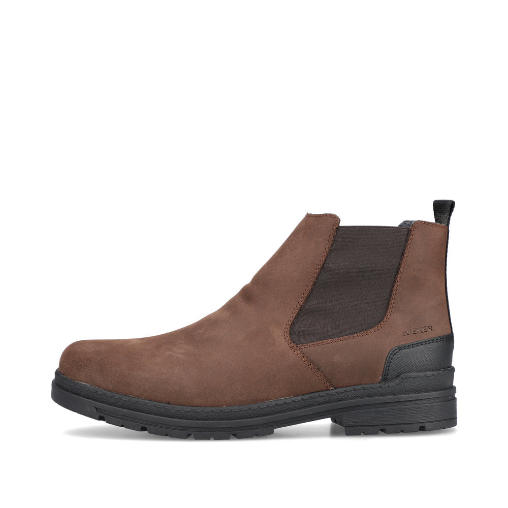 Rieker Herren Chelsea Boots karamellbraun