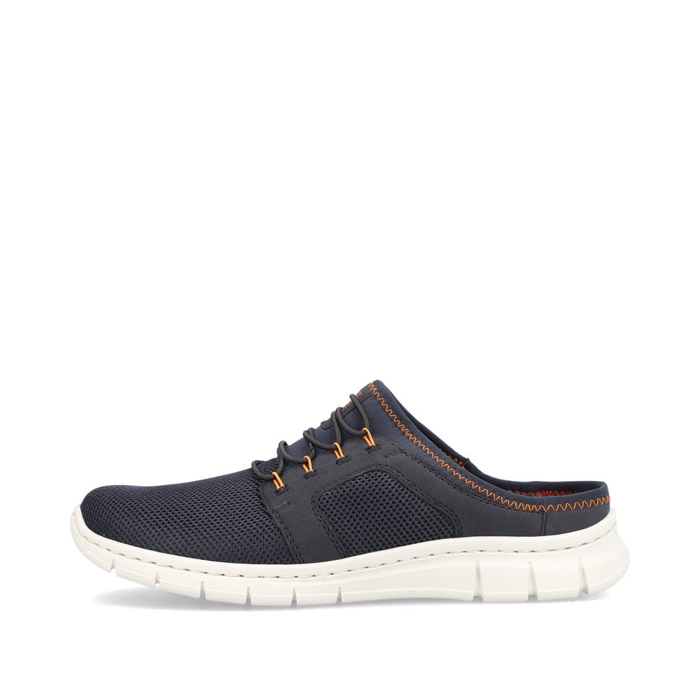 Rieker Herren Clogs marineblau