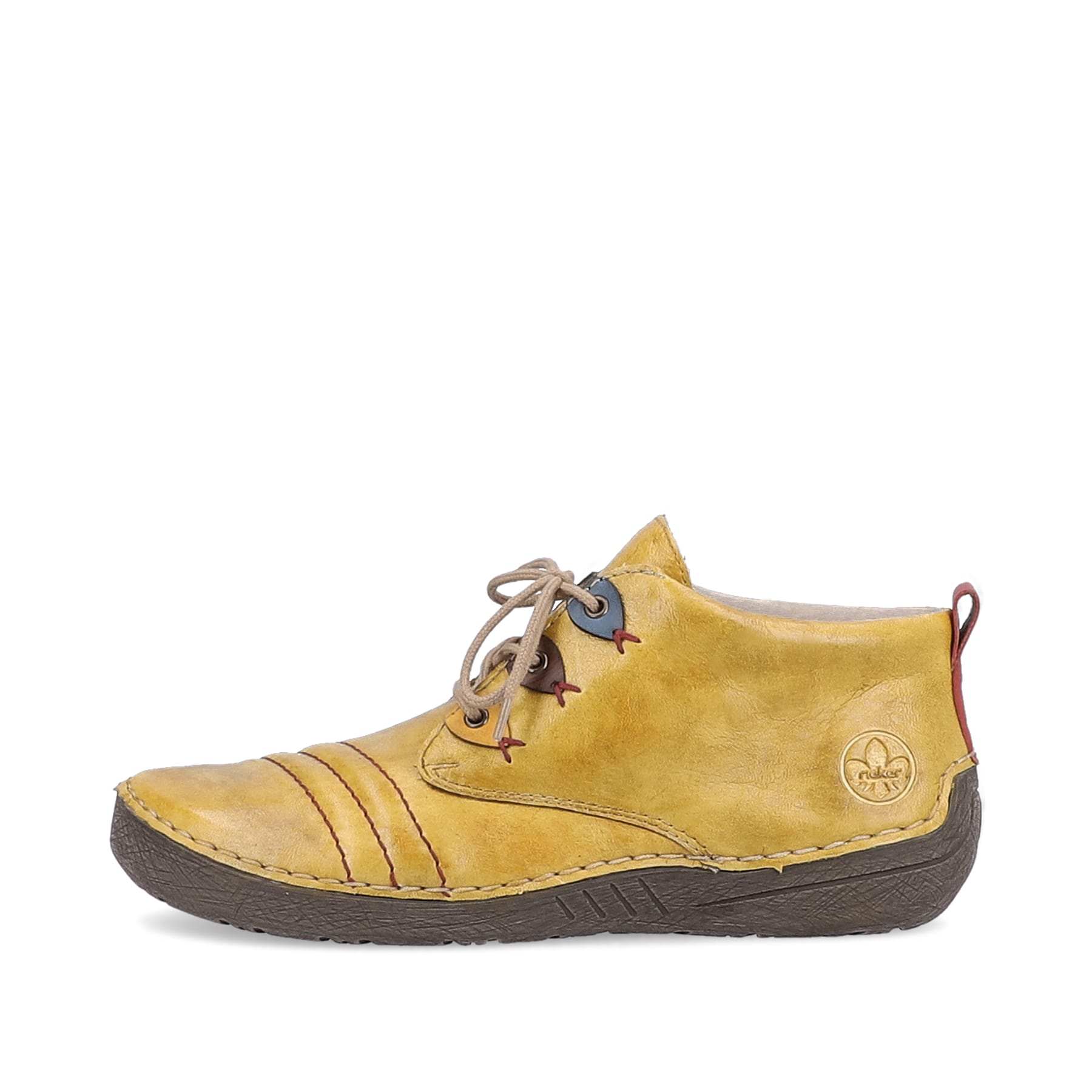 Rieker Damen Schnürschuhe exoticgelb