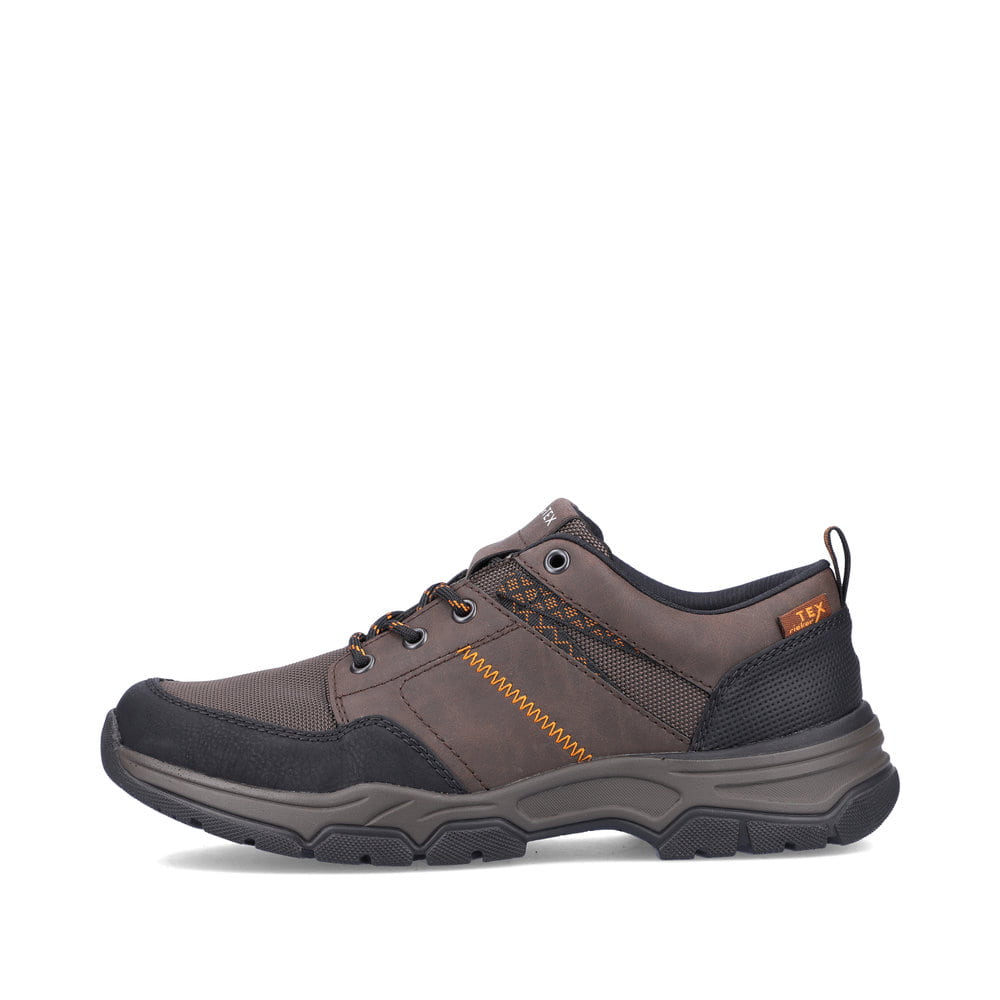Rieker Herren Schnürschuhe nussbraun