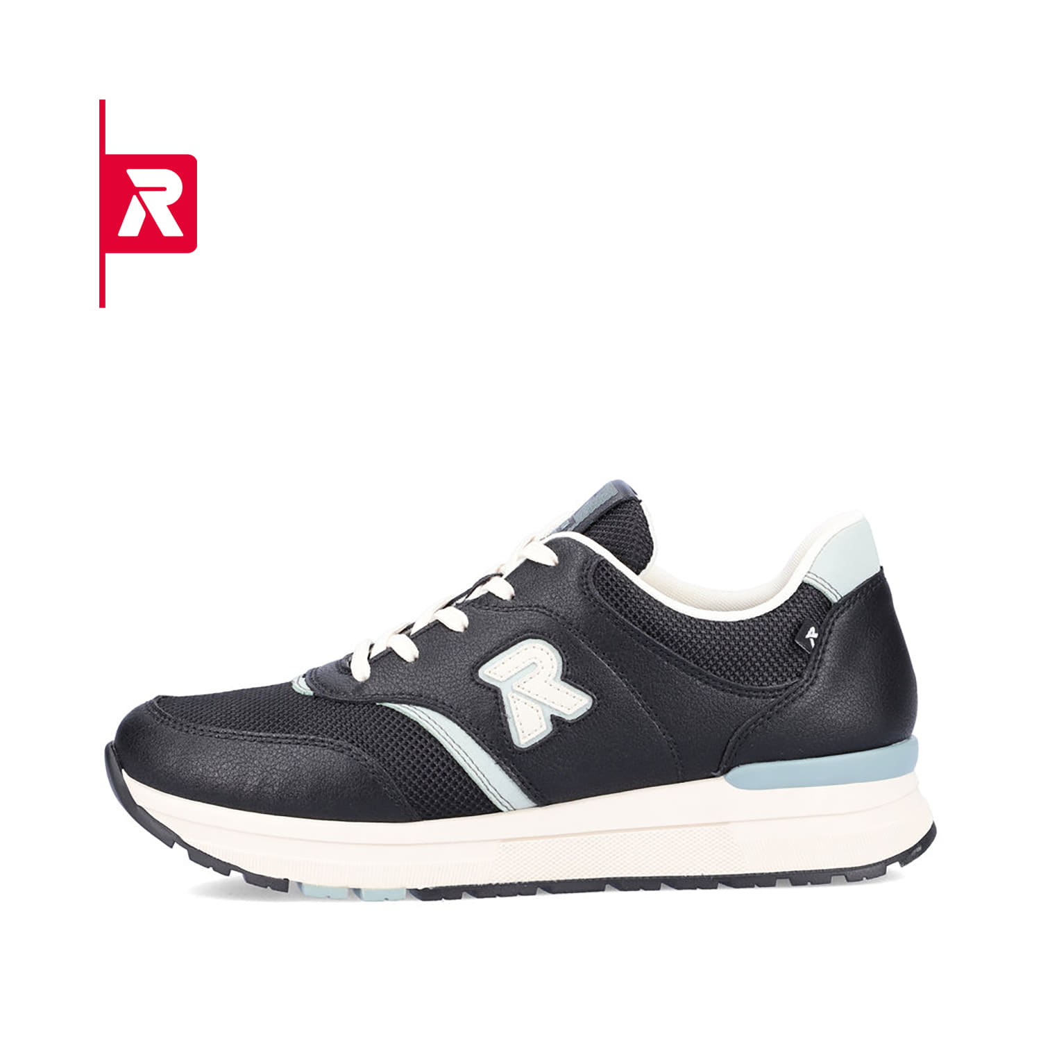 Rieker EVOLUTION Damen Sneaker carbon ice-blue