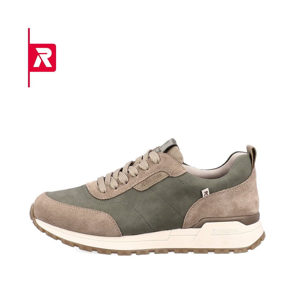 Rieker EVOLUTION Damen Sneaker rainforest-green mocha