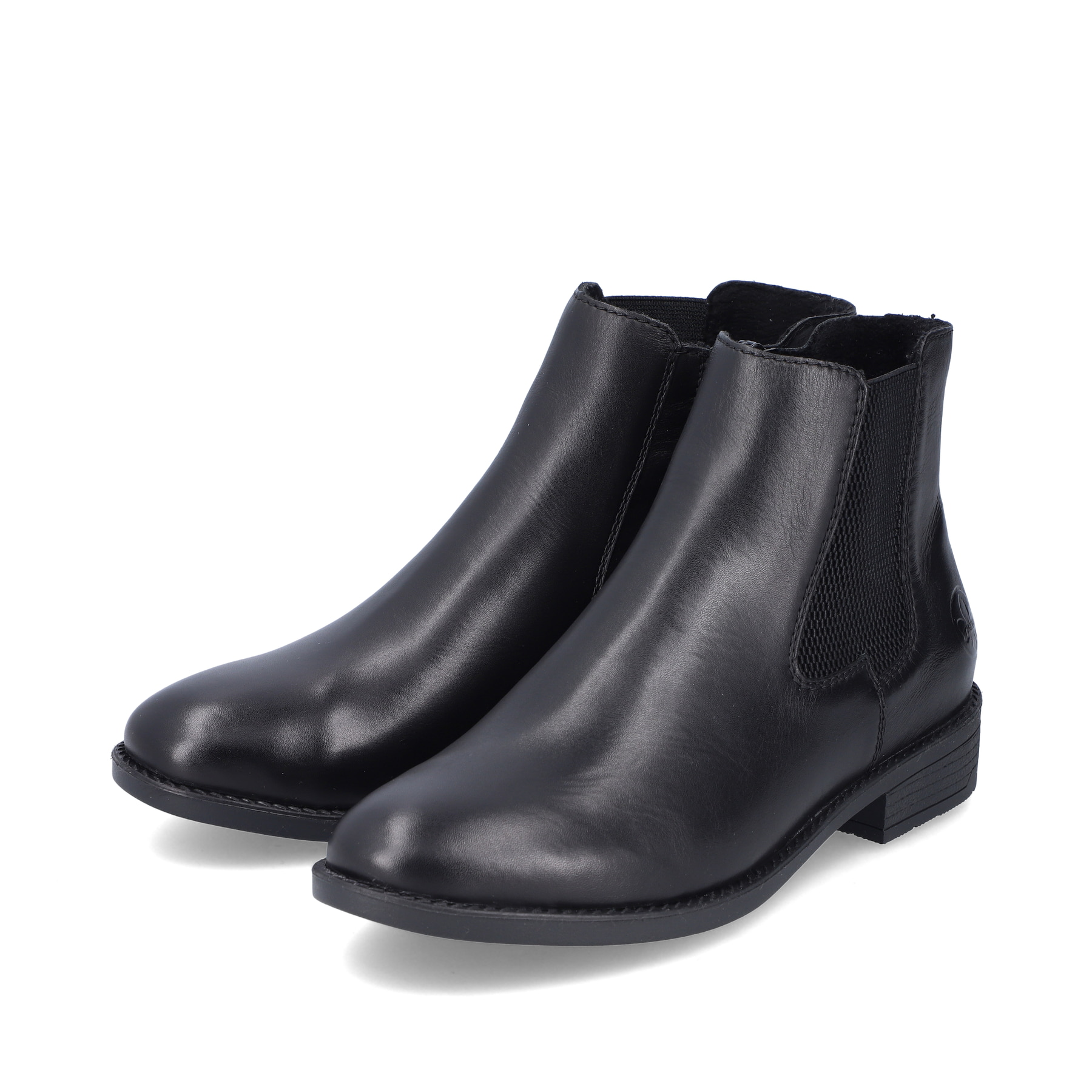 Rieker Damen Chelsea Boots tiefschwarz
