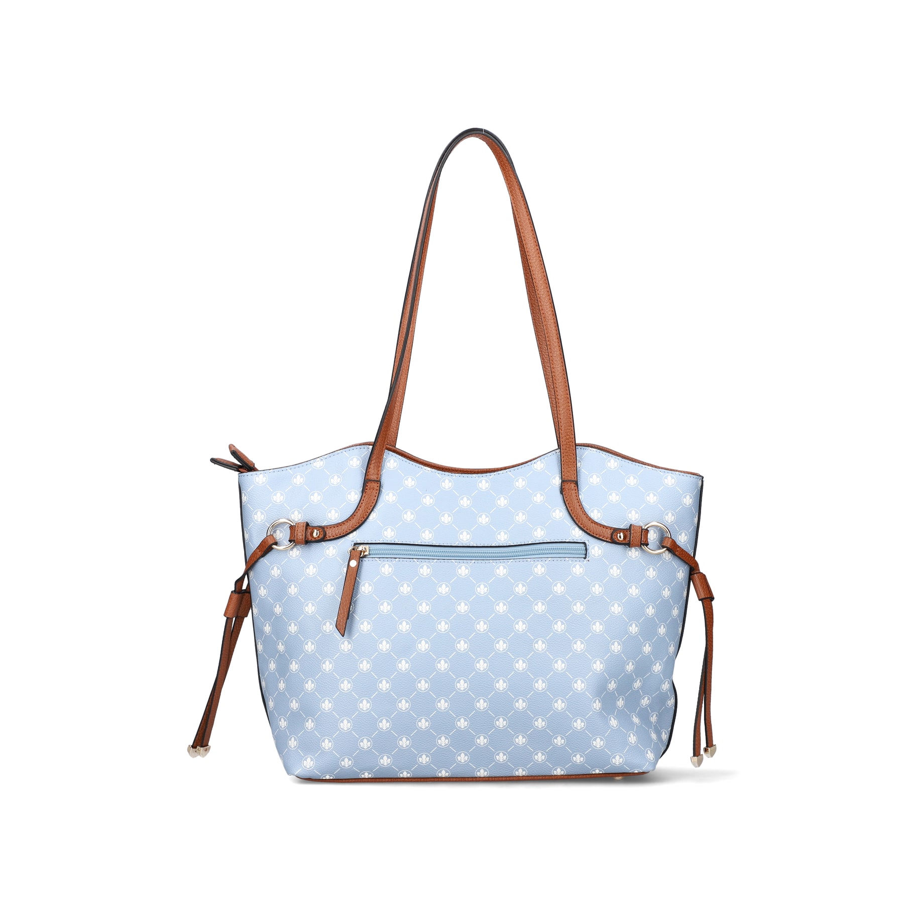 Rieker Damen Shopper himmelblau