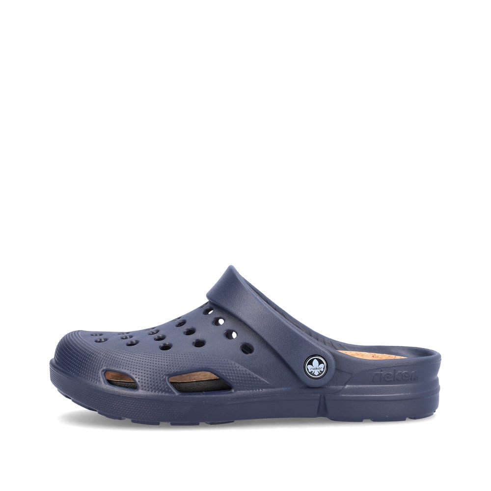 Rieker Herren Clogs ozeanblau