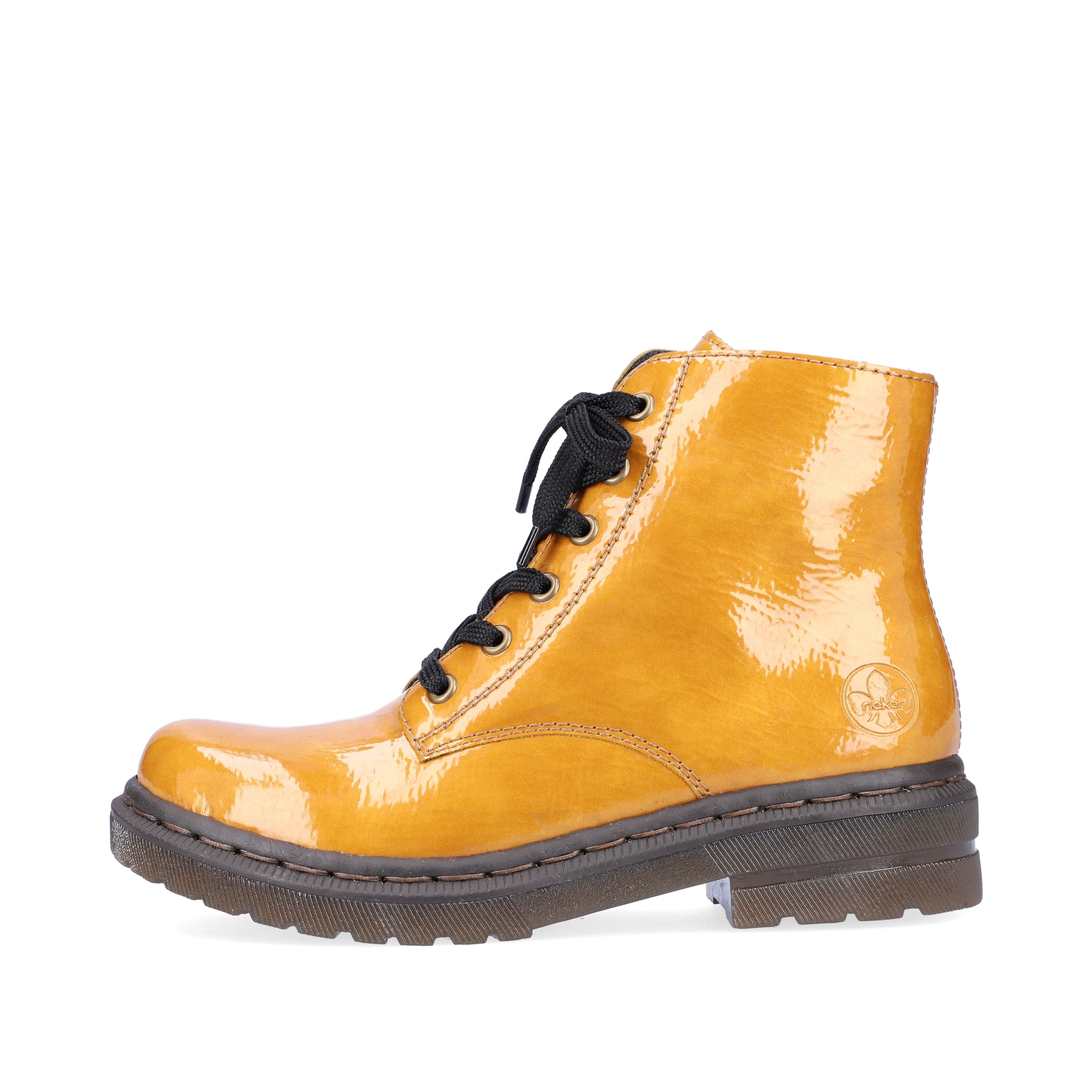 Rieker Damen Biker Boots honiggelb