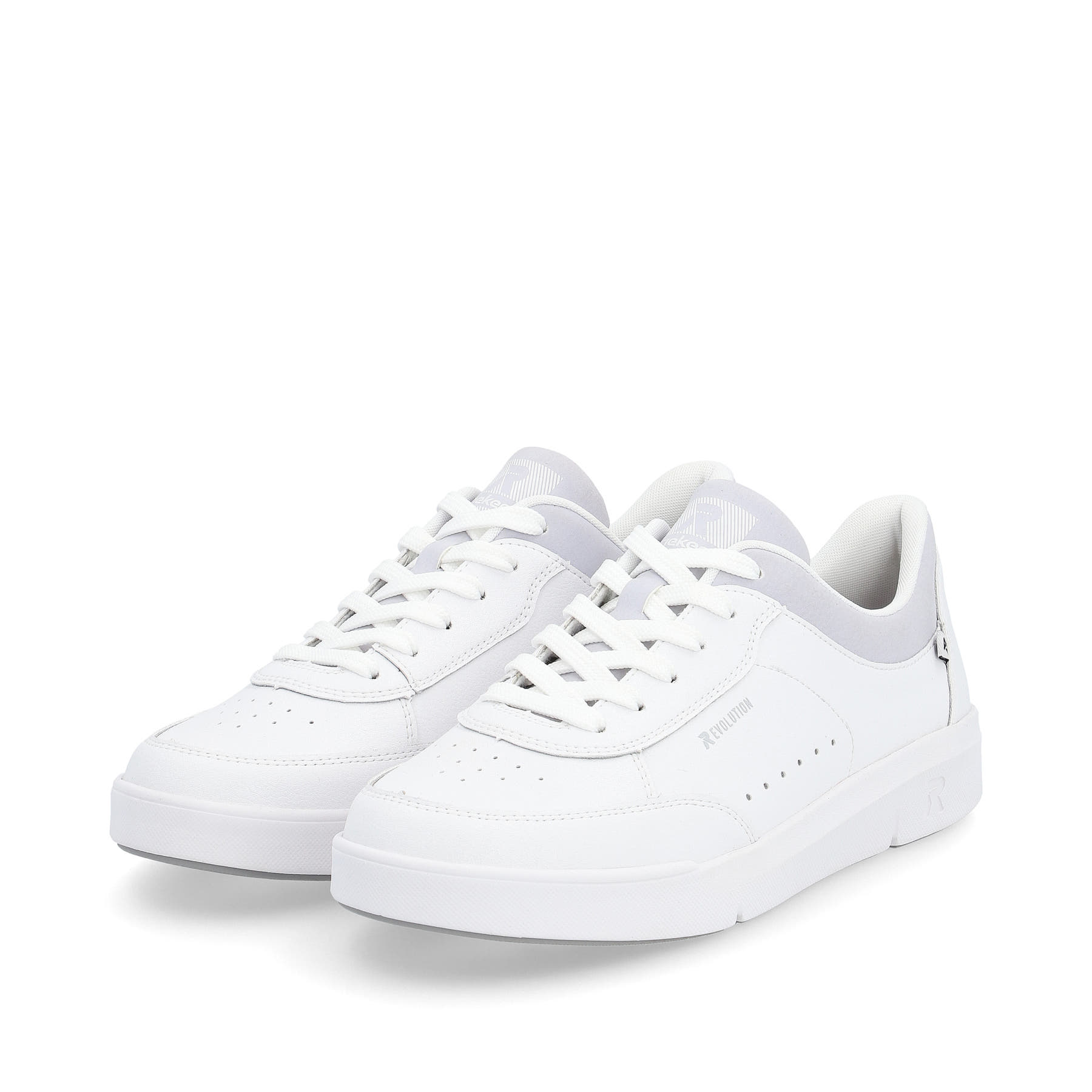 Rieker EVOLUTION Damen Sneaker quartz-white light-grey