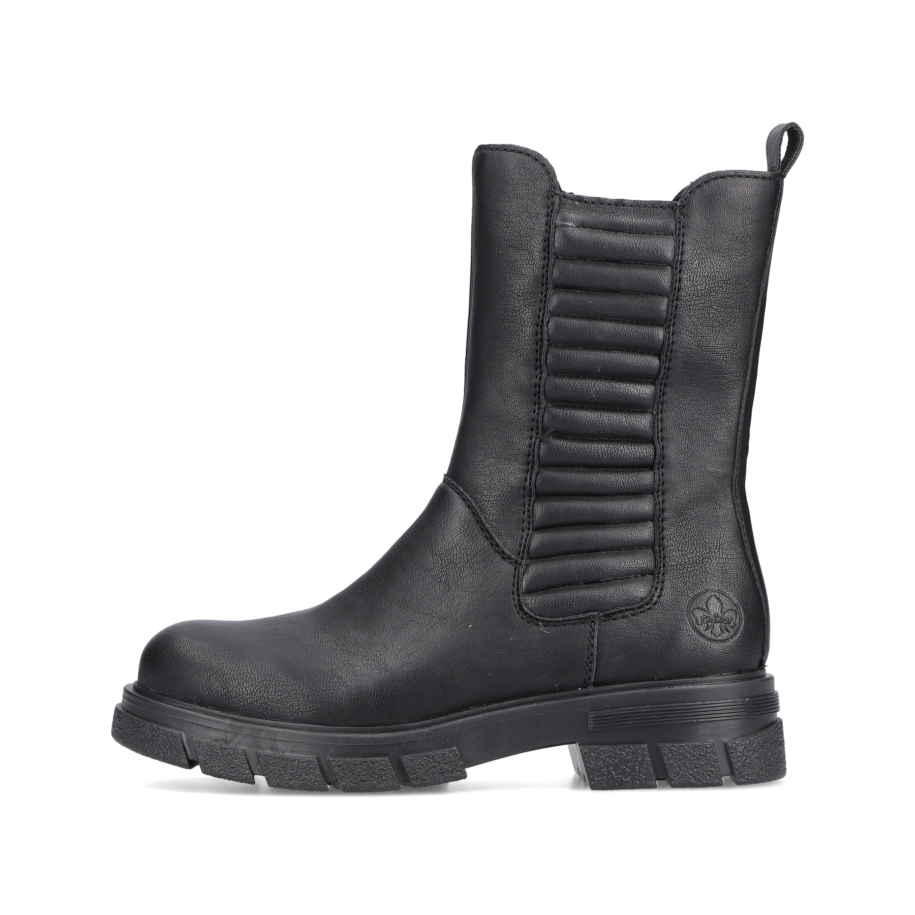 Rieker Damen Chelsea Boots tiefschwarz