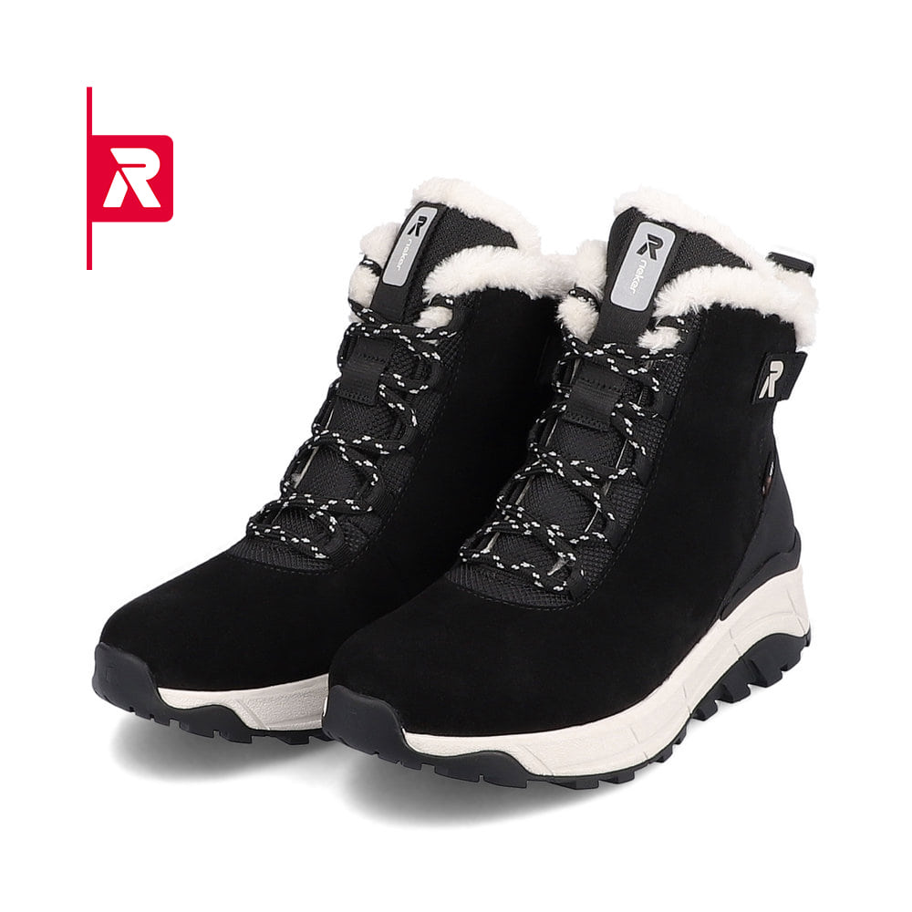 Rieker EVOLUTION Damen Stiefel deep-black pearl