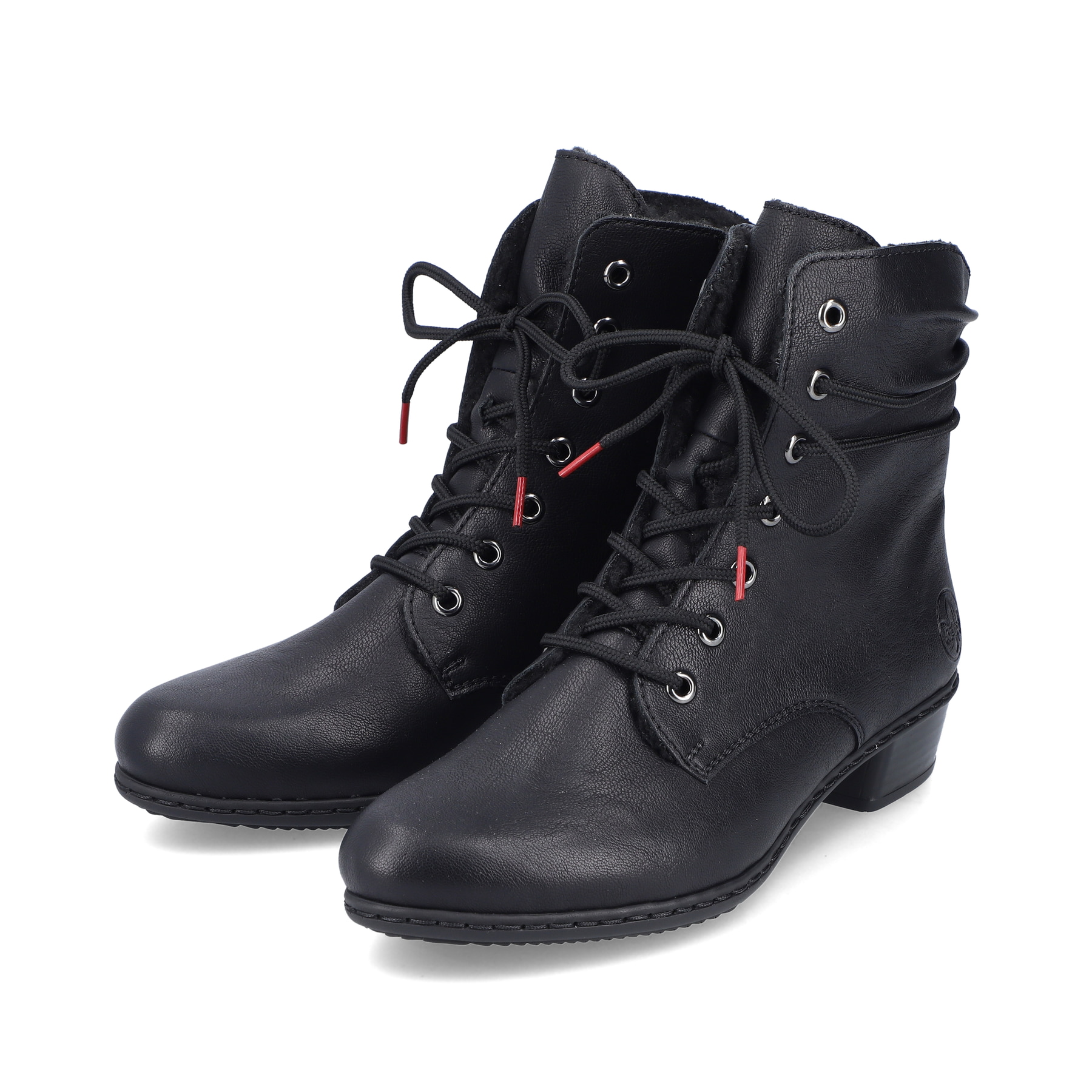 Rieker Damen Stiefeletten tiefschwarz