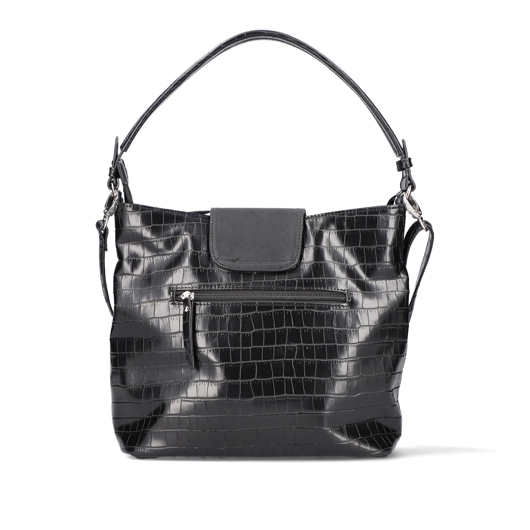 Rieker Damen Handtasche tiefschwarz