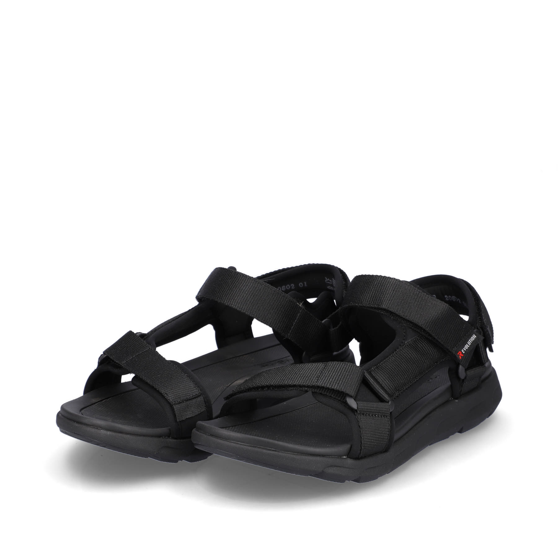 Rieker EVOLUTION Herren Trekkingsandalen deep black