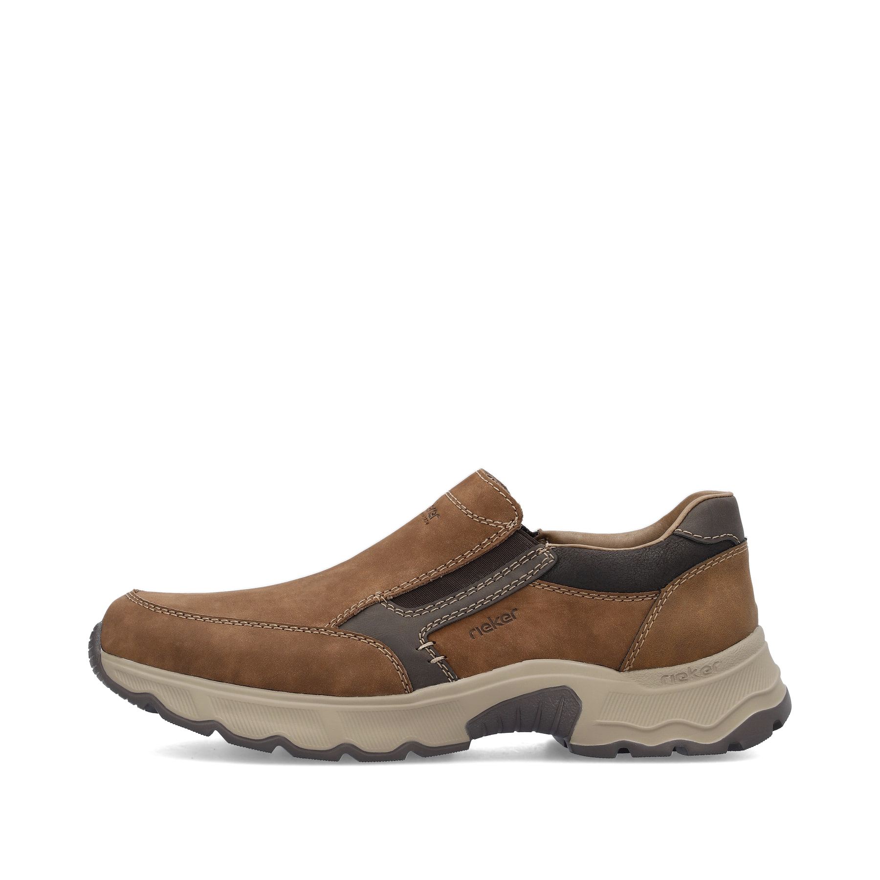 Rieker Herren Slipper holzbraun