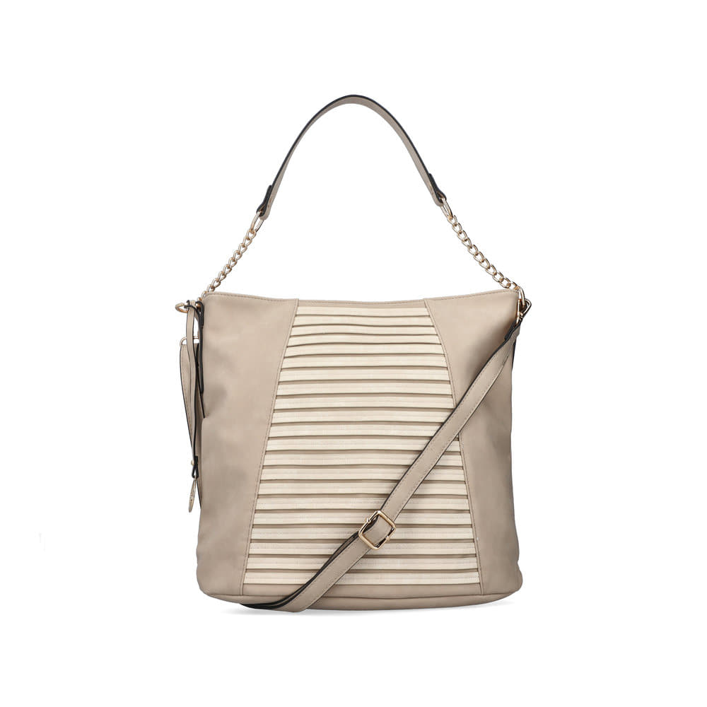 Rieker Damen Handtasche cremebeige