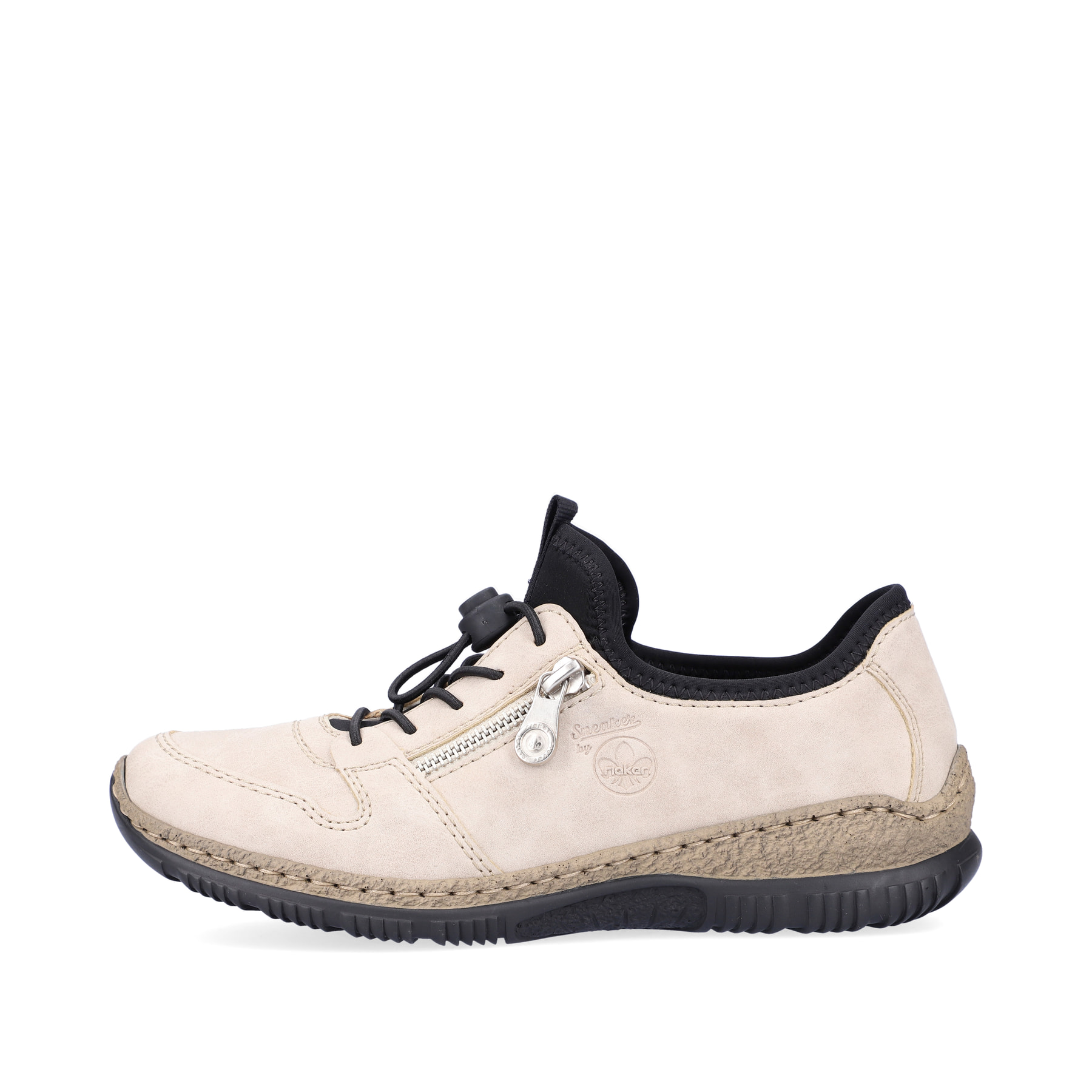 Rieker Damen Slipper hellbeige