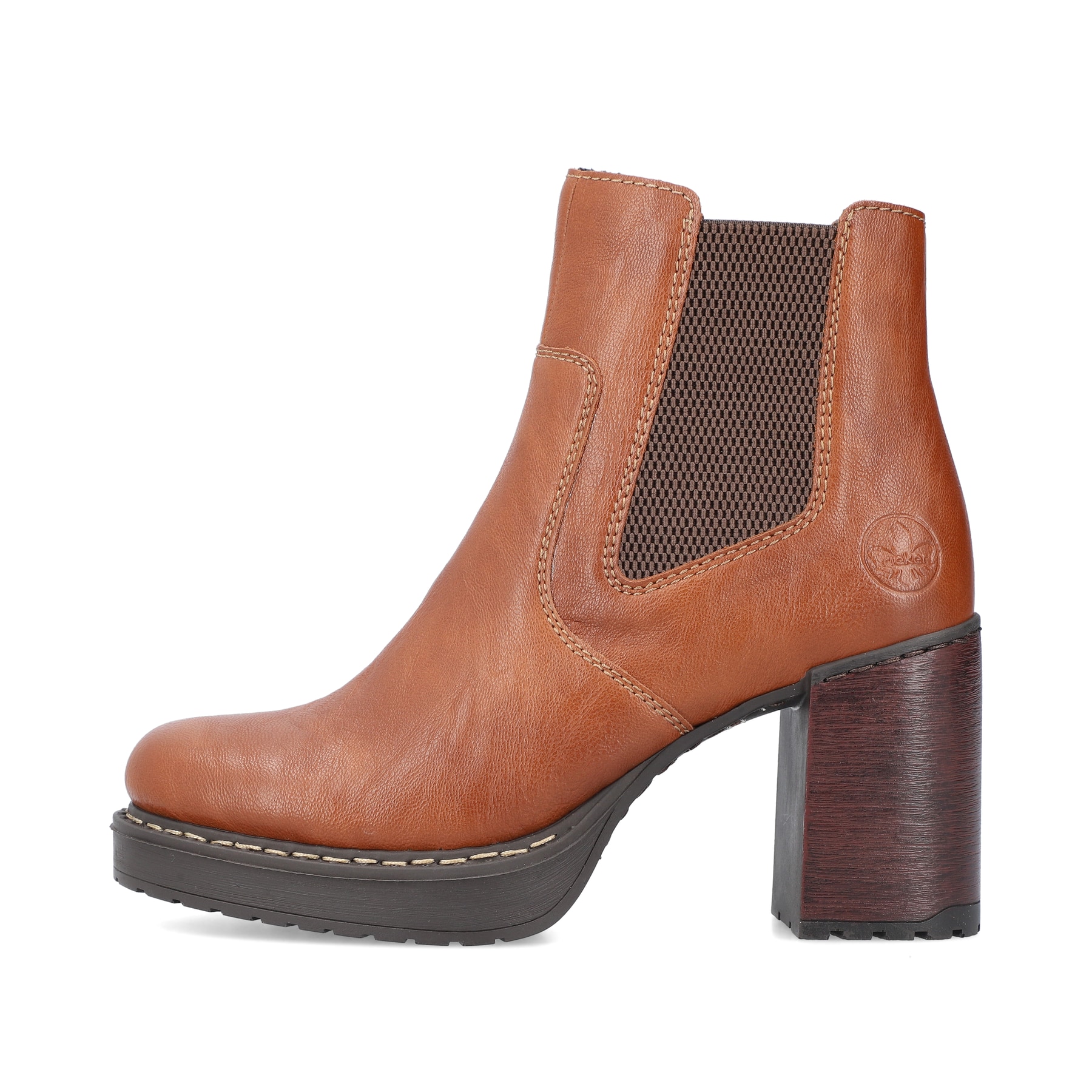 Rieker Damen Stiefeletten fuchsbraun