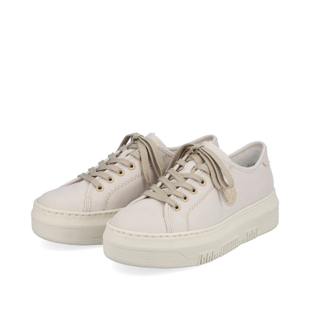 Rieker Damen Sneaker altweiß