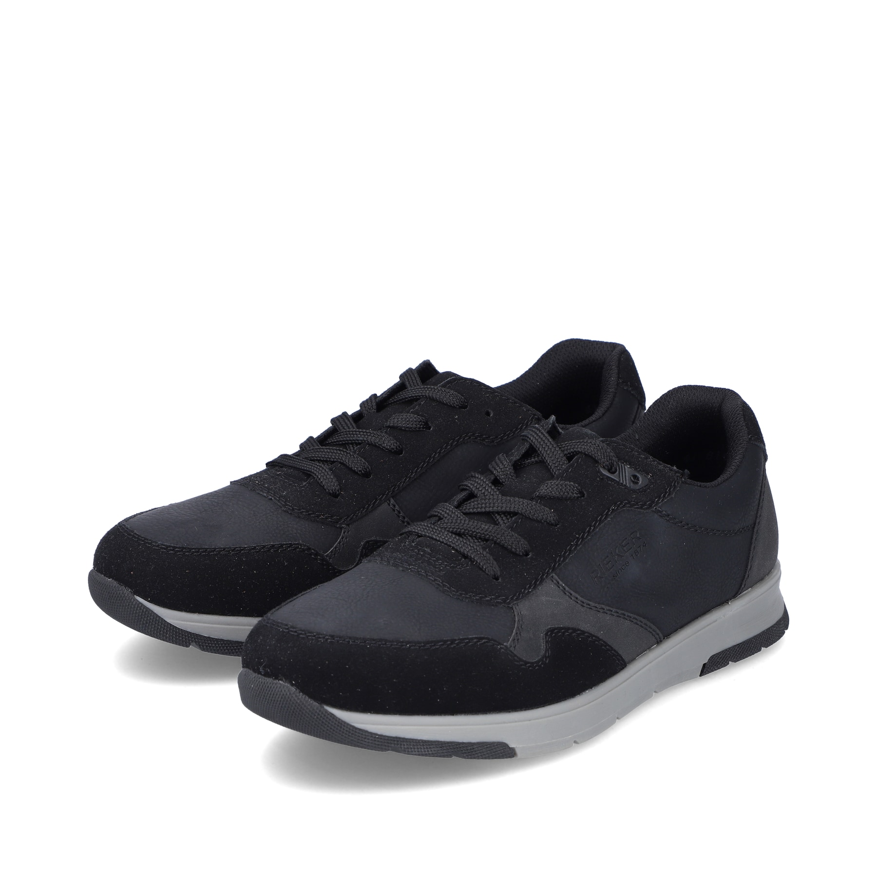 Rieker Herren Sneaker by Rieker asphaltschwarz