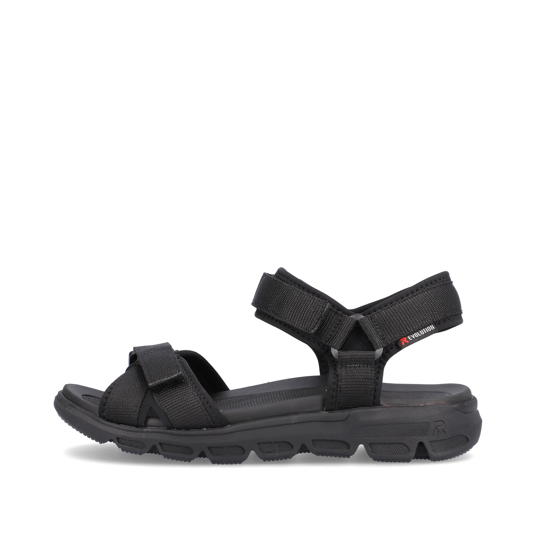 Rieker EVOLUTION Damen Trekkingsandalen deep black