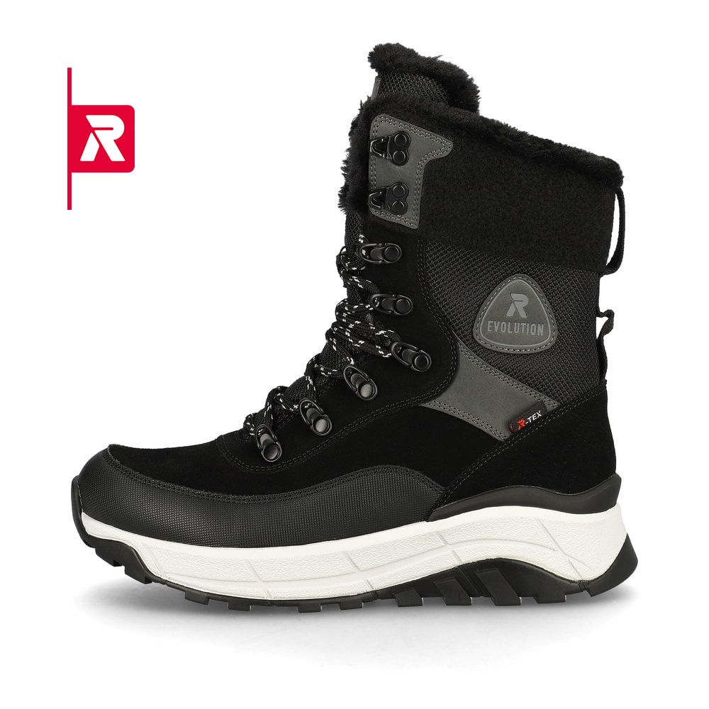 Rieker EVOLUTION Damen Stiefel steel black