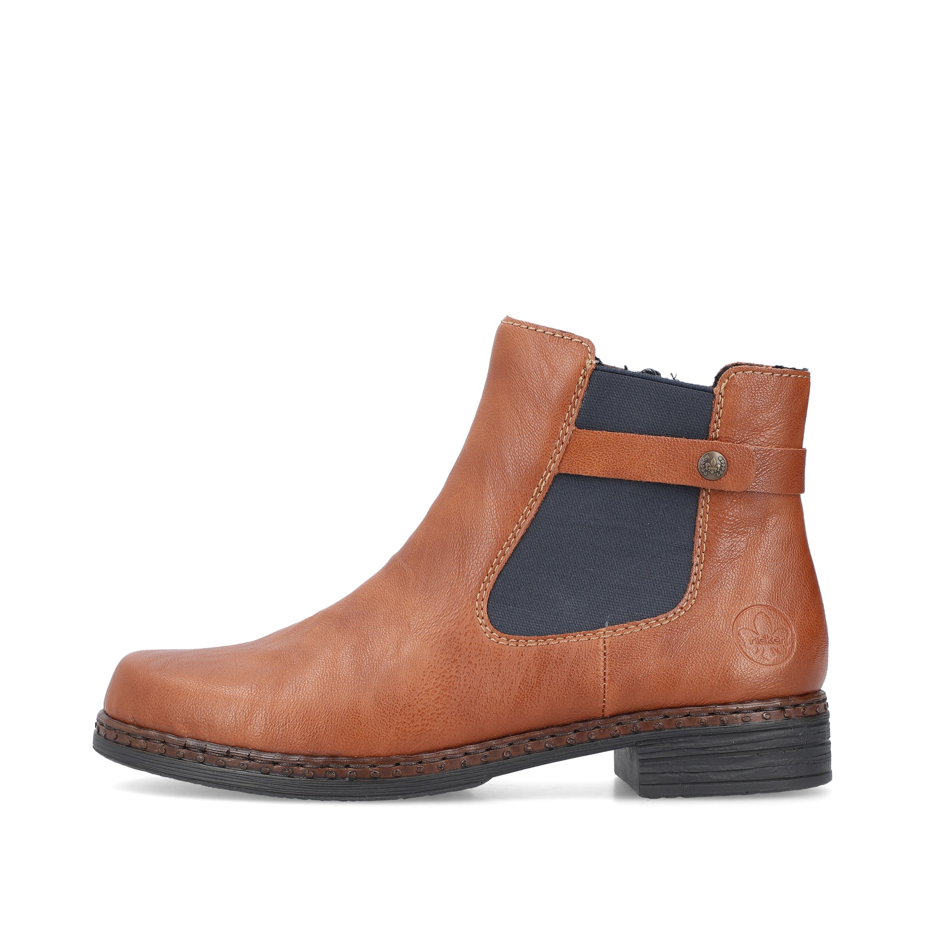 Rieker Damen Chelsea Boots fuchsbraun