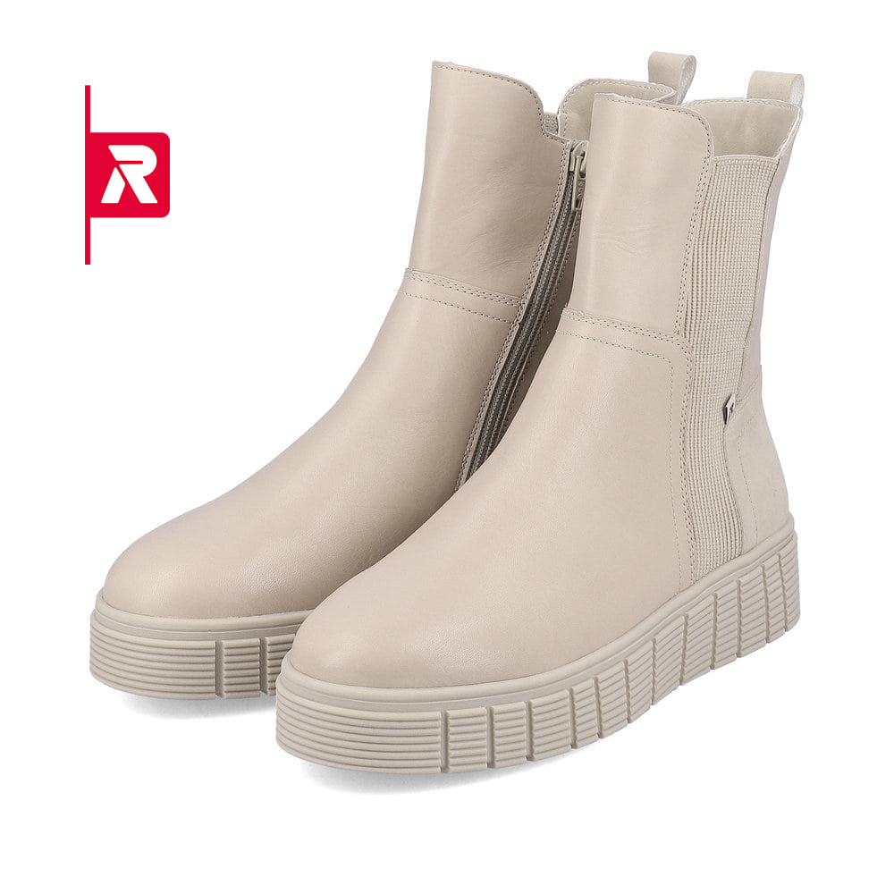 Rieker EVOLUTION Damen Chelsea Boots linen