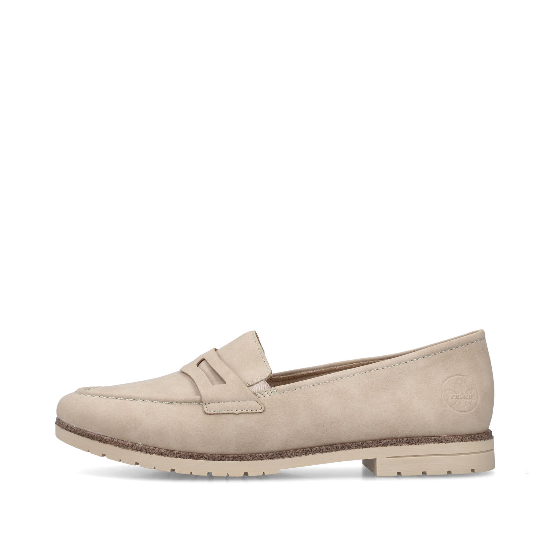 Rieker Damen Loafers hellbeige