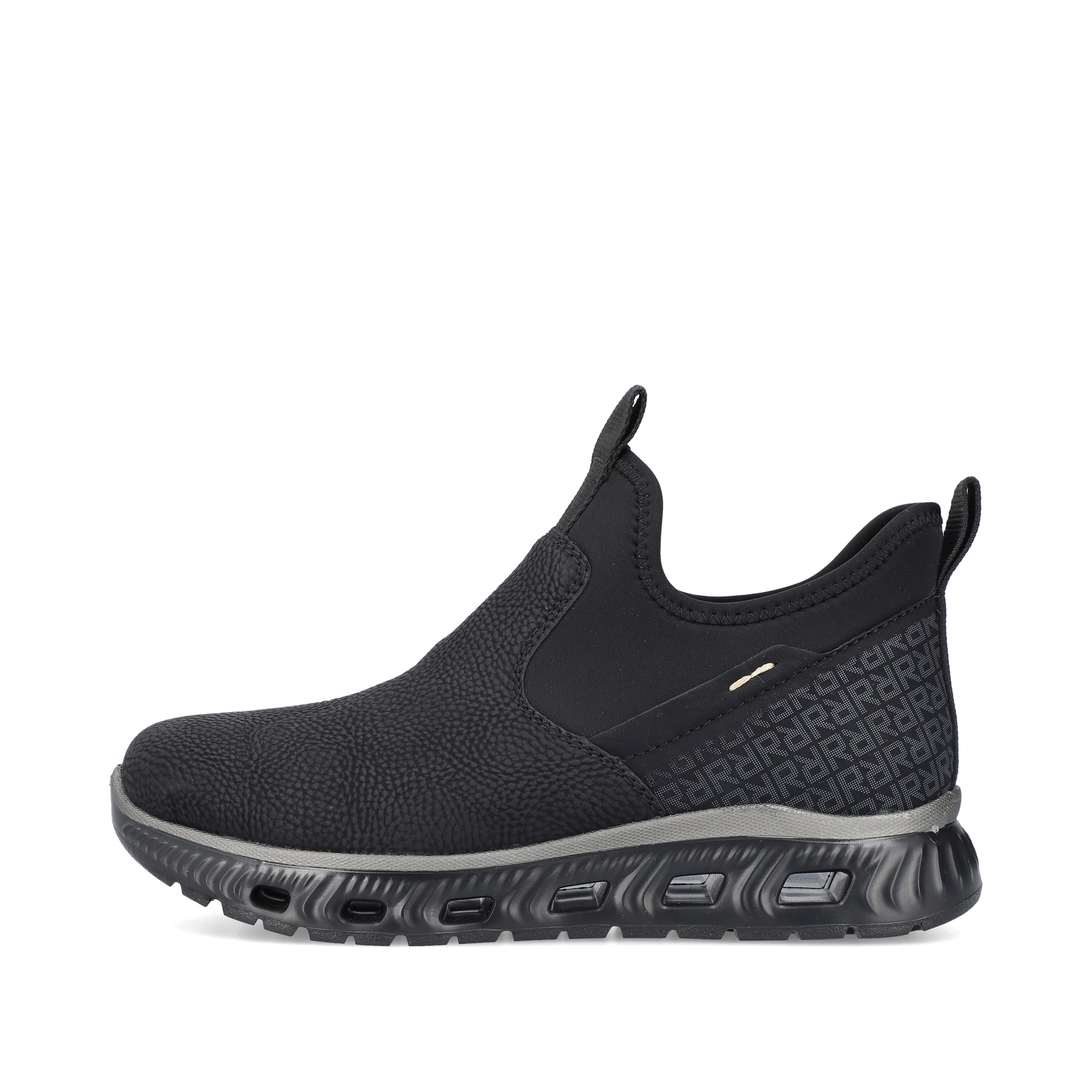 Rieker Damen Slipper tiefschwarz