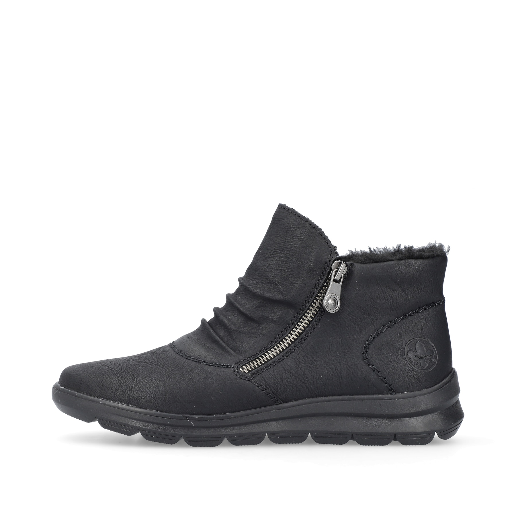 Rieker Damen Kurzstiefel tiefschwarz