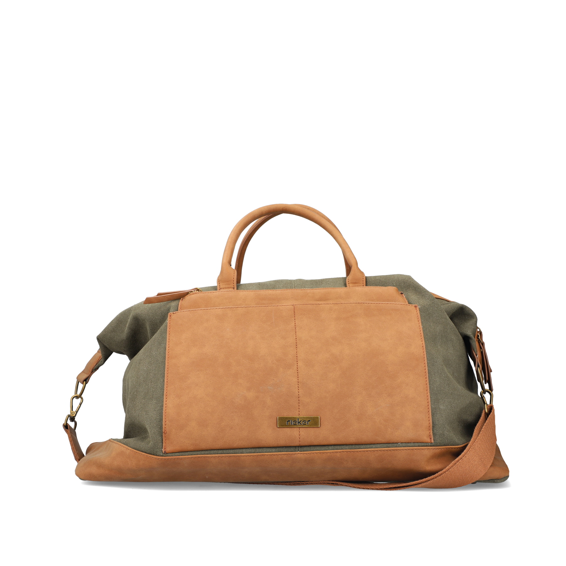 Rieker Damen Shopper kamelbraun-khaki