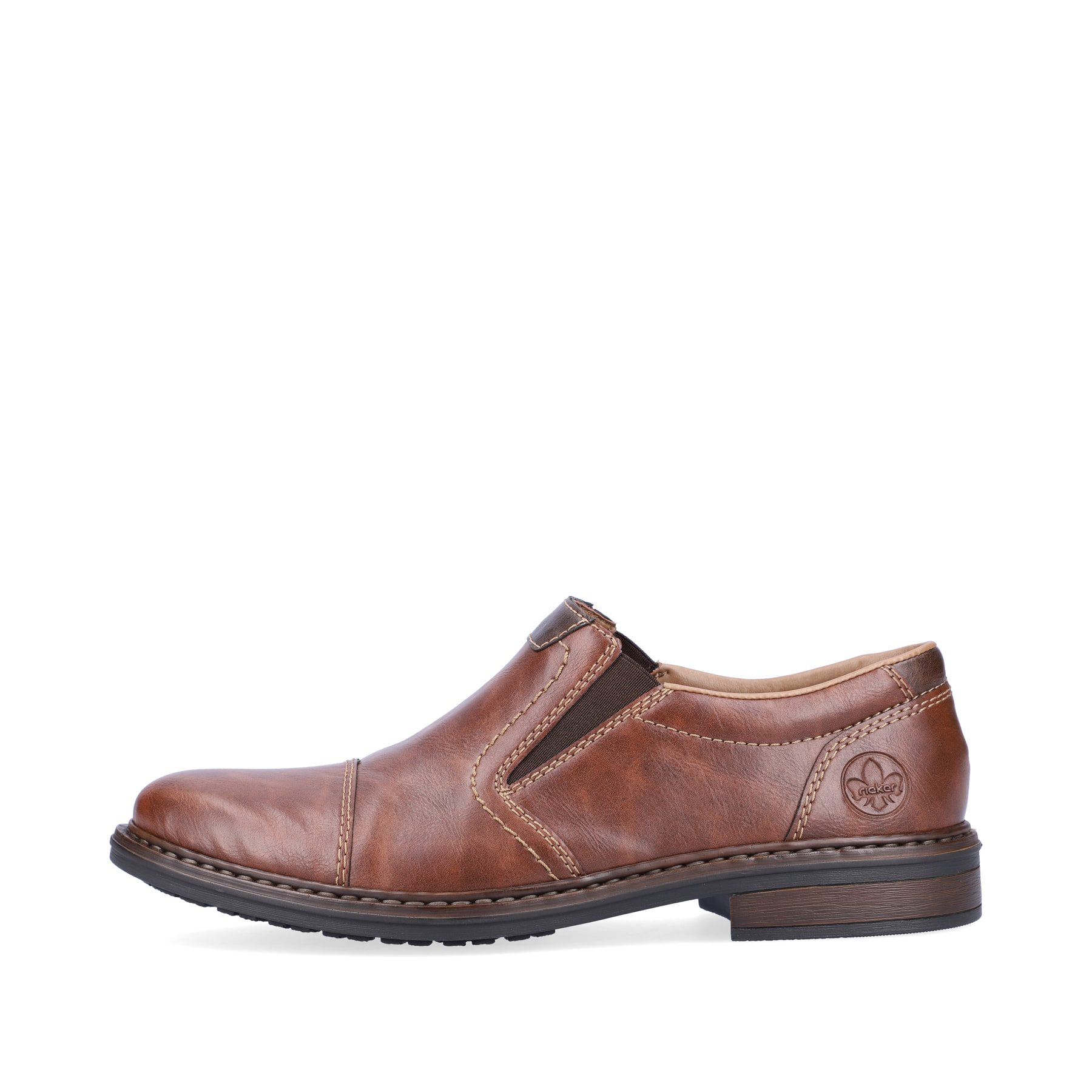 Rieker Herren Slipper nougatbraun