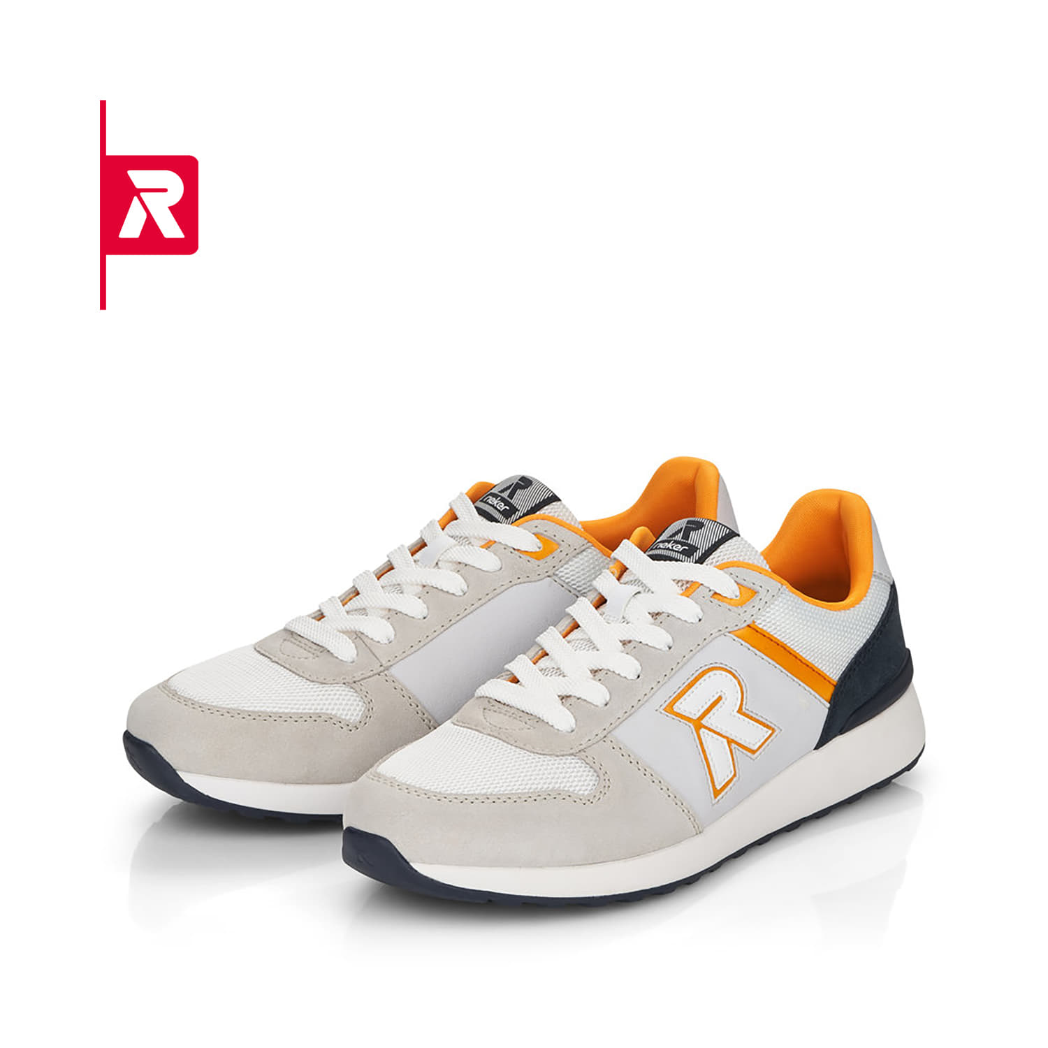 Rieker EVOLUTION Herren Sneaker stone grey
